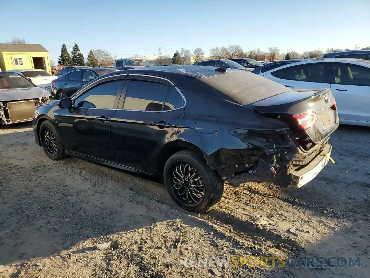 2 Photograph of a damaged car 4T1B31HK7KU512308 TOYOTA CAMRY 2019