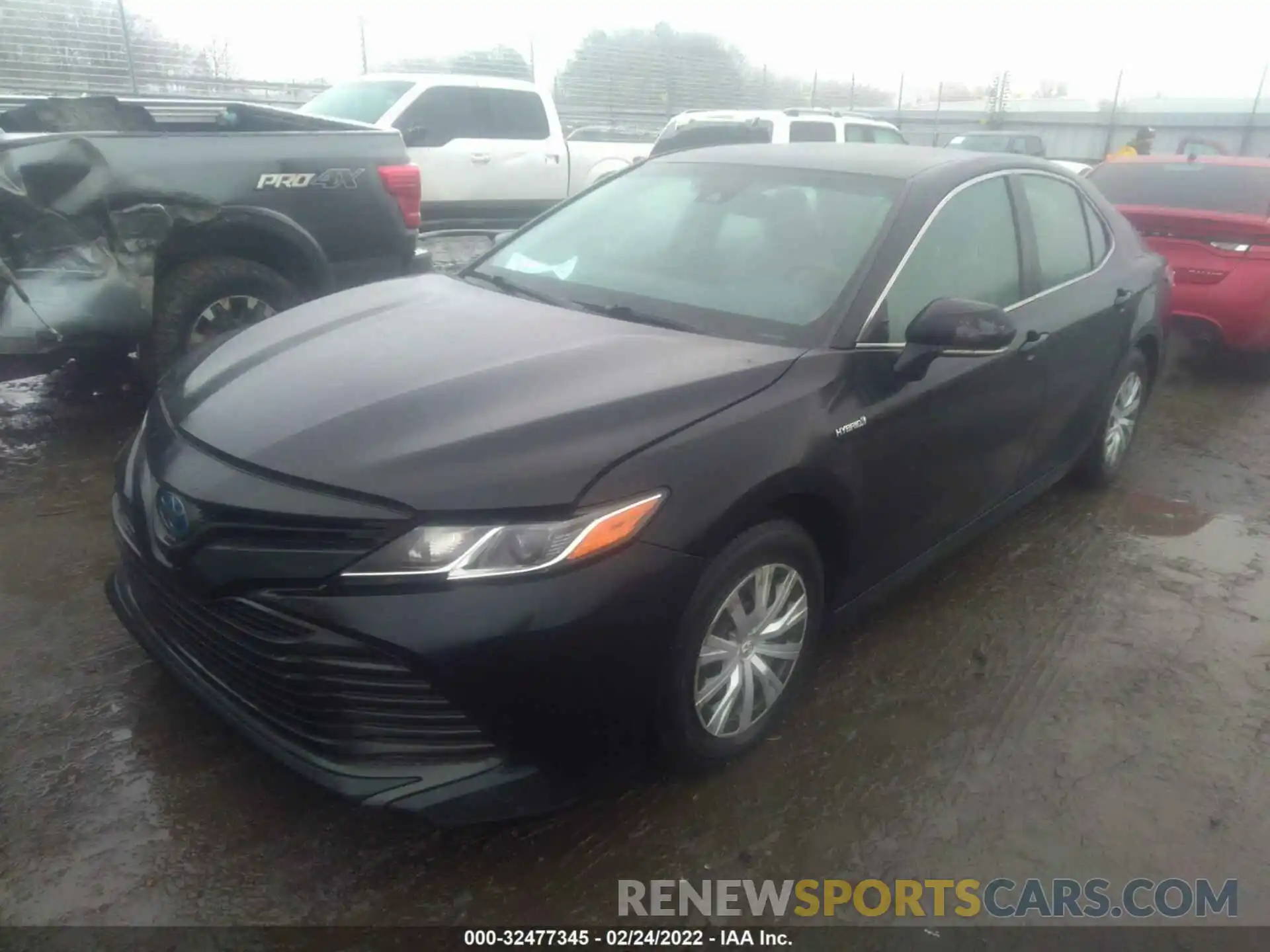 2 Photograph of a damaged car 4T1B31HK7KU512485 TOYOTA CAMRY 2019