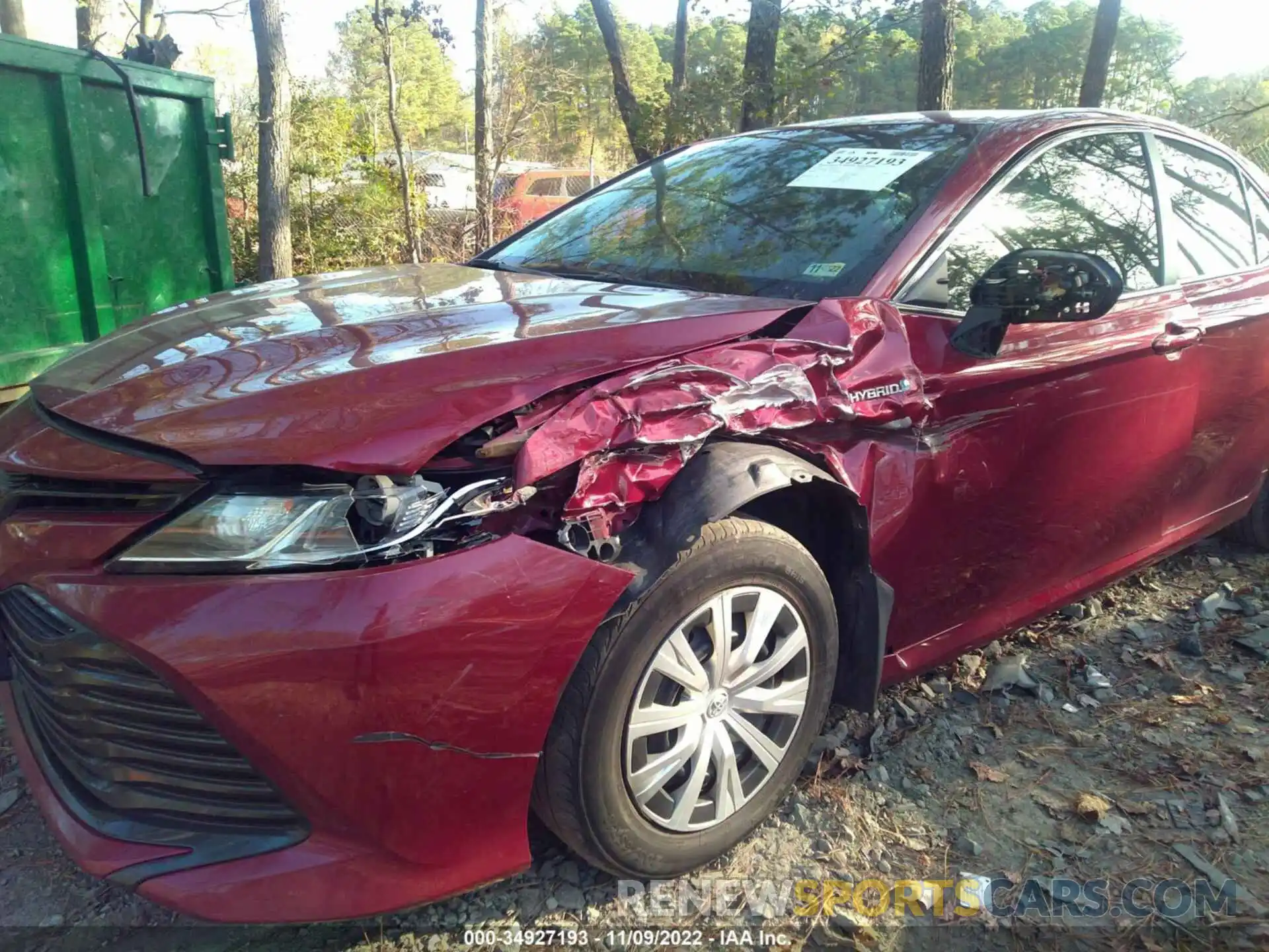 6 Photograph of a damaged car 4T1B31HK7KU517248 TOYOTA CAMRY 2019