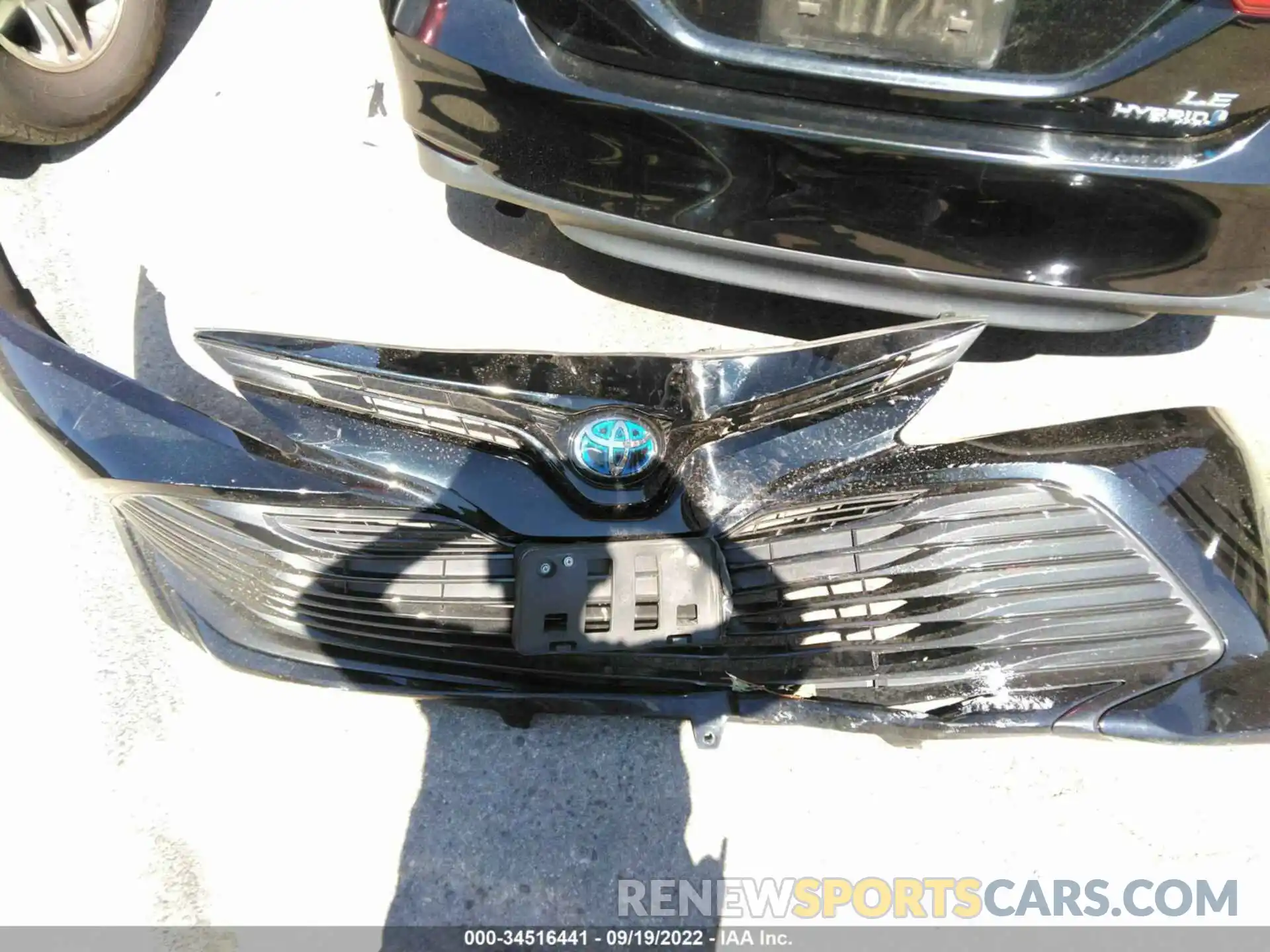 12 Photograph of a damaged car 4T1B31HK8KU005272 TOYOTA CAMRY 2019