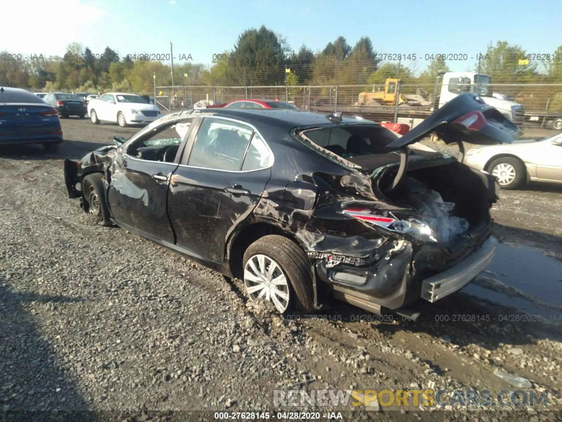 3 Photograph of a damaged car 4T1B31HK8KU510079 TOYOTA CAMRY 2019