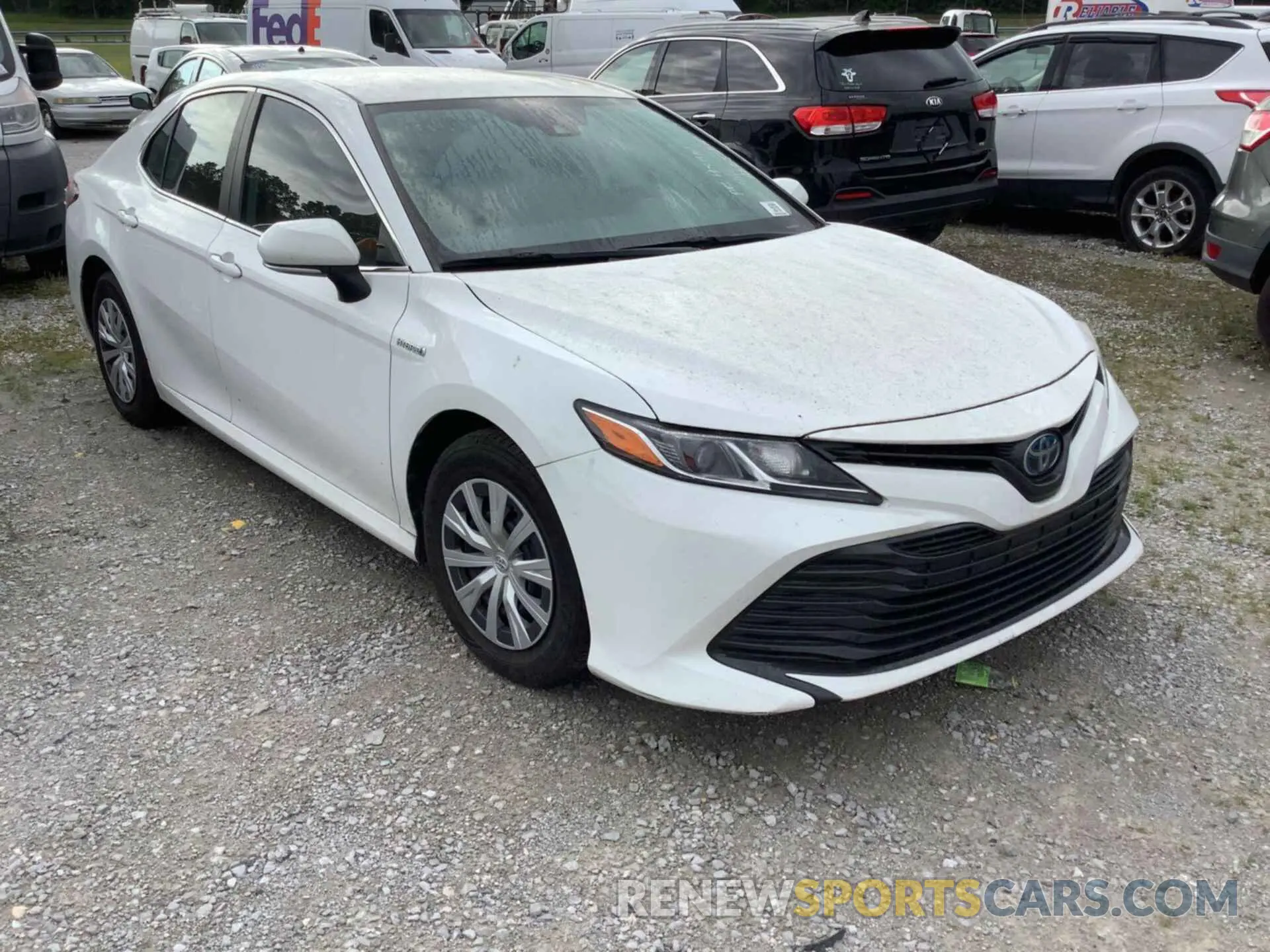 7 Photograph of a damaged car 4T1B31HK8KU513998 TOYOTA CAMRY 2019