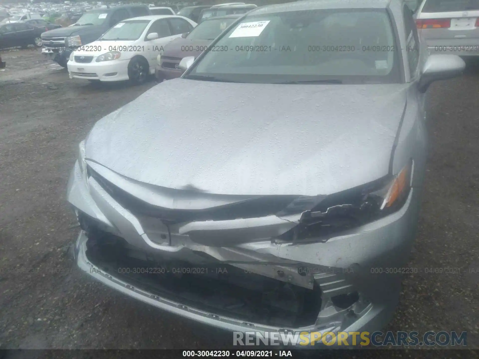 6 Photograph of a damaged car 4T1B31HK8KU514892 TOYOTA CAMRY 2019