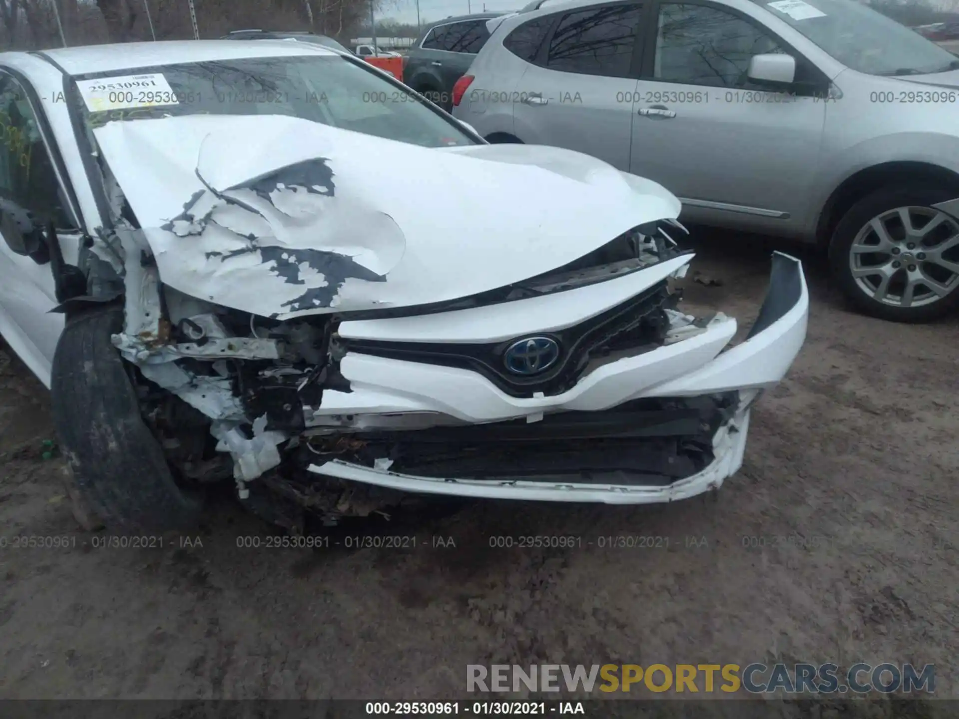 6 Photograph of a damaged car 4T1B31HK8KU516156 TOYOTA CAMRY 2019