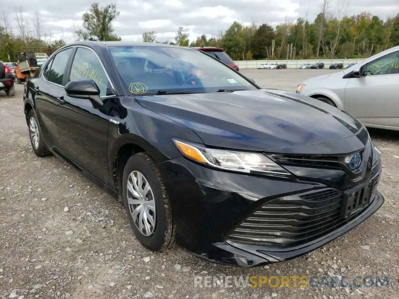 1 Photograph of a damaged car 4T1B31HK8KU517467 TOYOTA CAMRY 2019