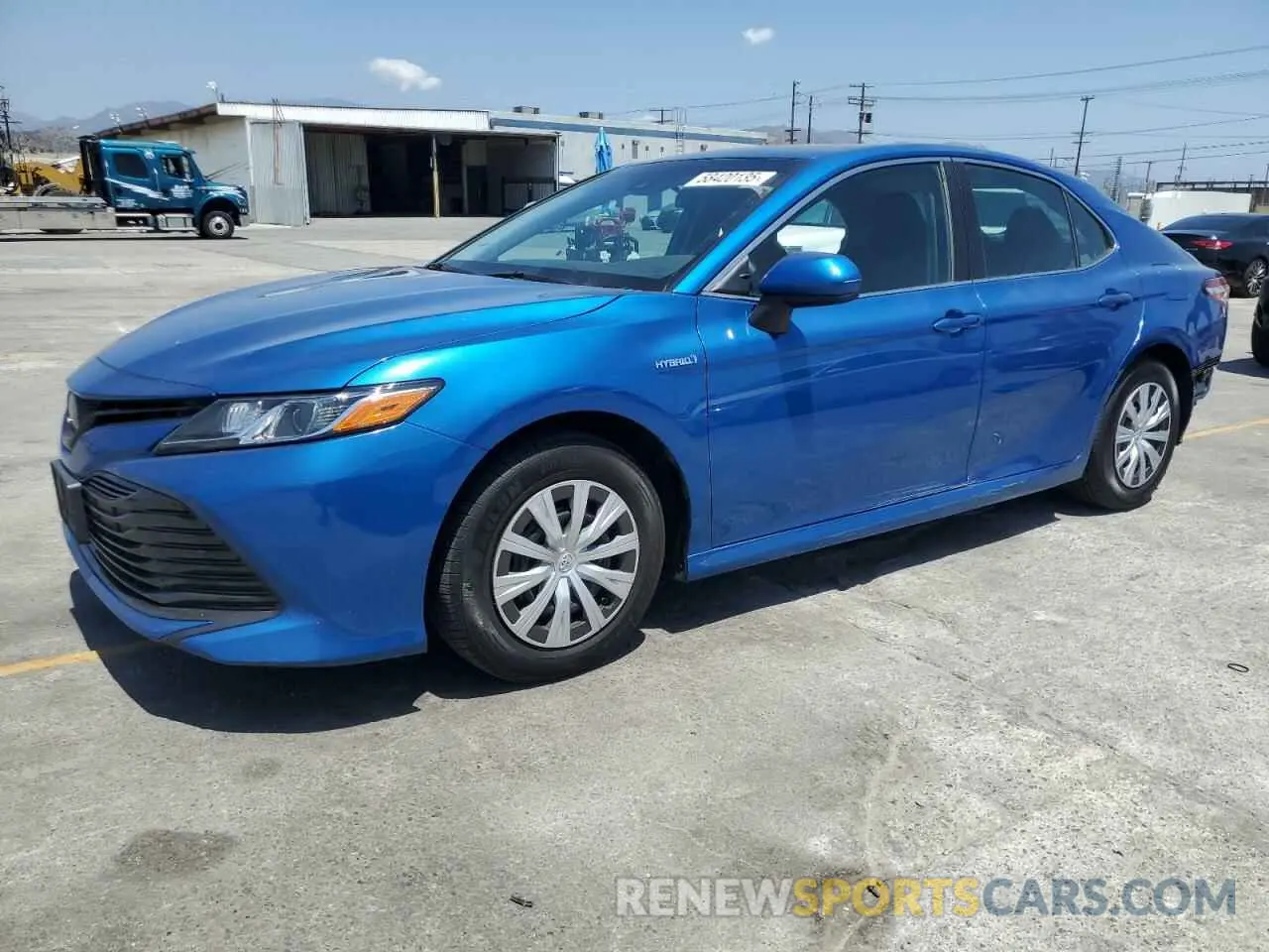 1 Photograph of a damaged car 4T1B31HK9KU006155 TOYOTA CAMRY 2019