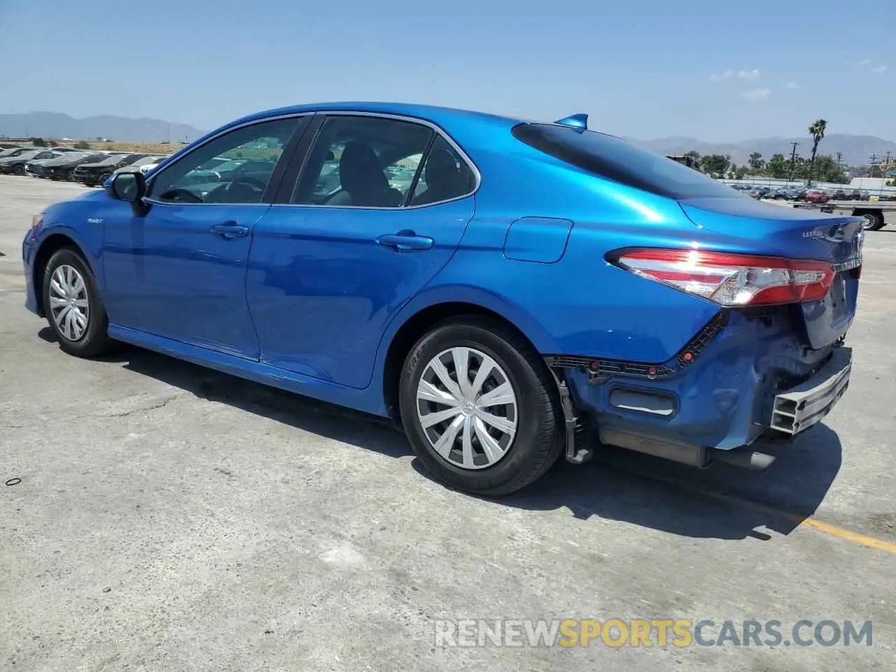 2 Photograph of a damaged car 4T1B31HK9KU006155 TOYOTA CAMRY 2019