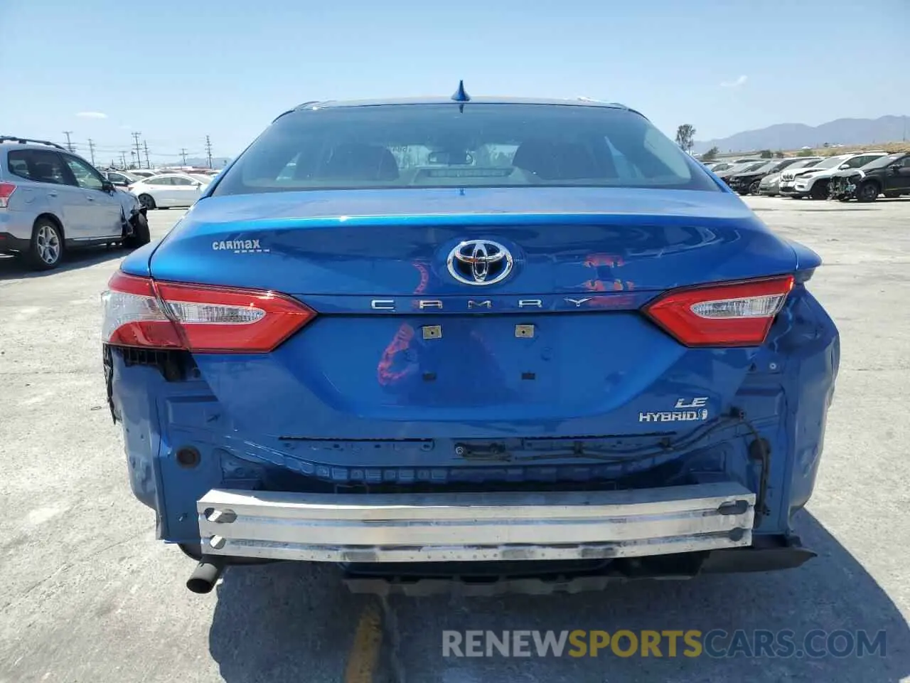 6 Photograph of a damaged car 4T1B31HK9KU006155 TOYOTA CAMRY 2019