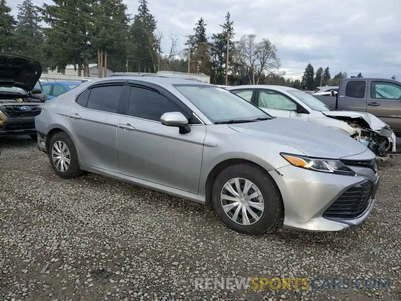 4 Photograph of a damaged car 4T1B31HK9KU008567 TOYOTA CAMRY 2019