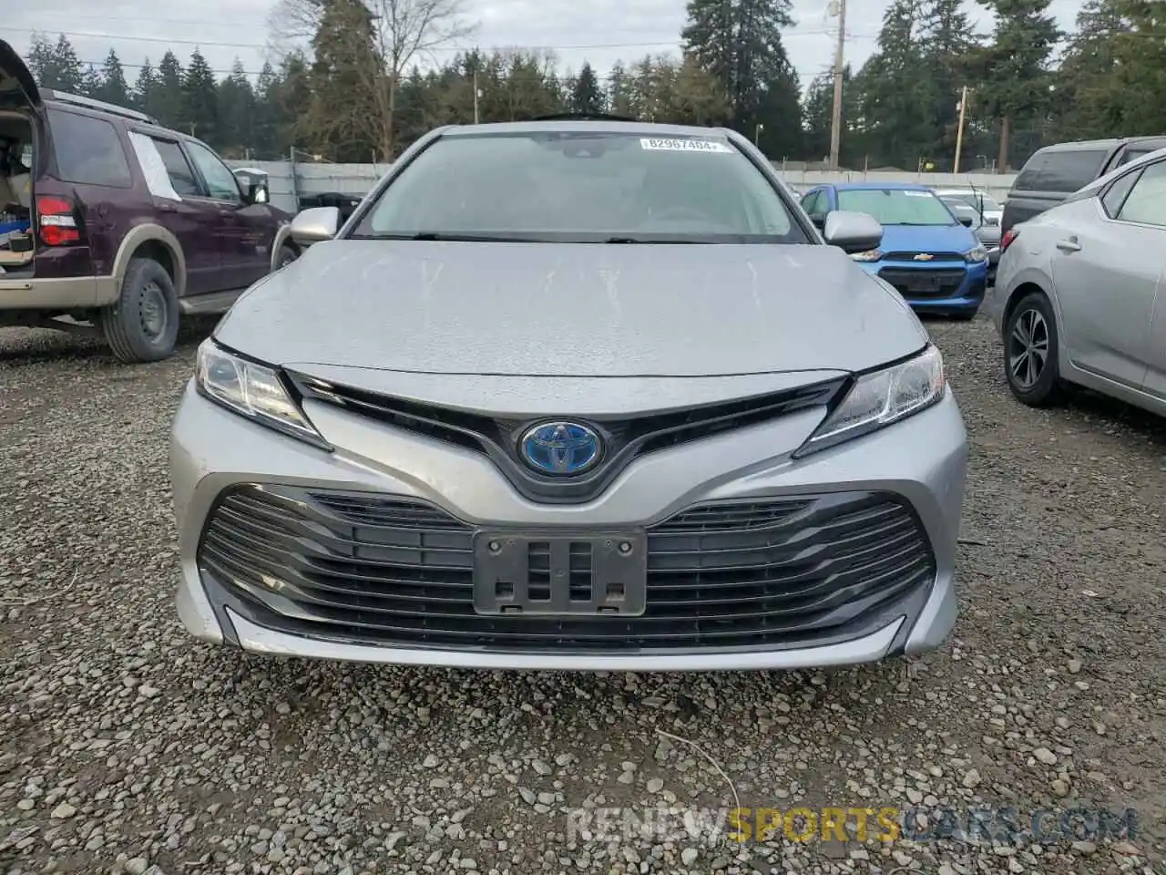 5 Photograph of a damaged car 4T1B31HK9KU008567 TOYOTA CAMRY 2019