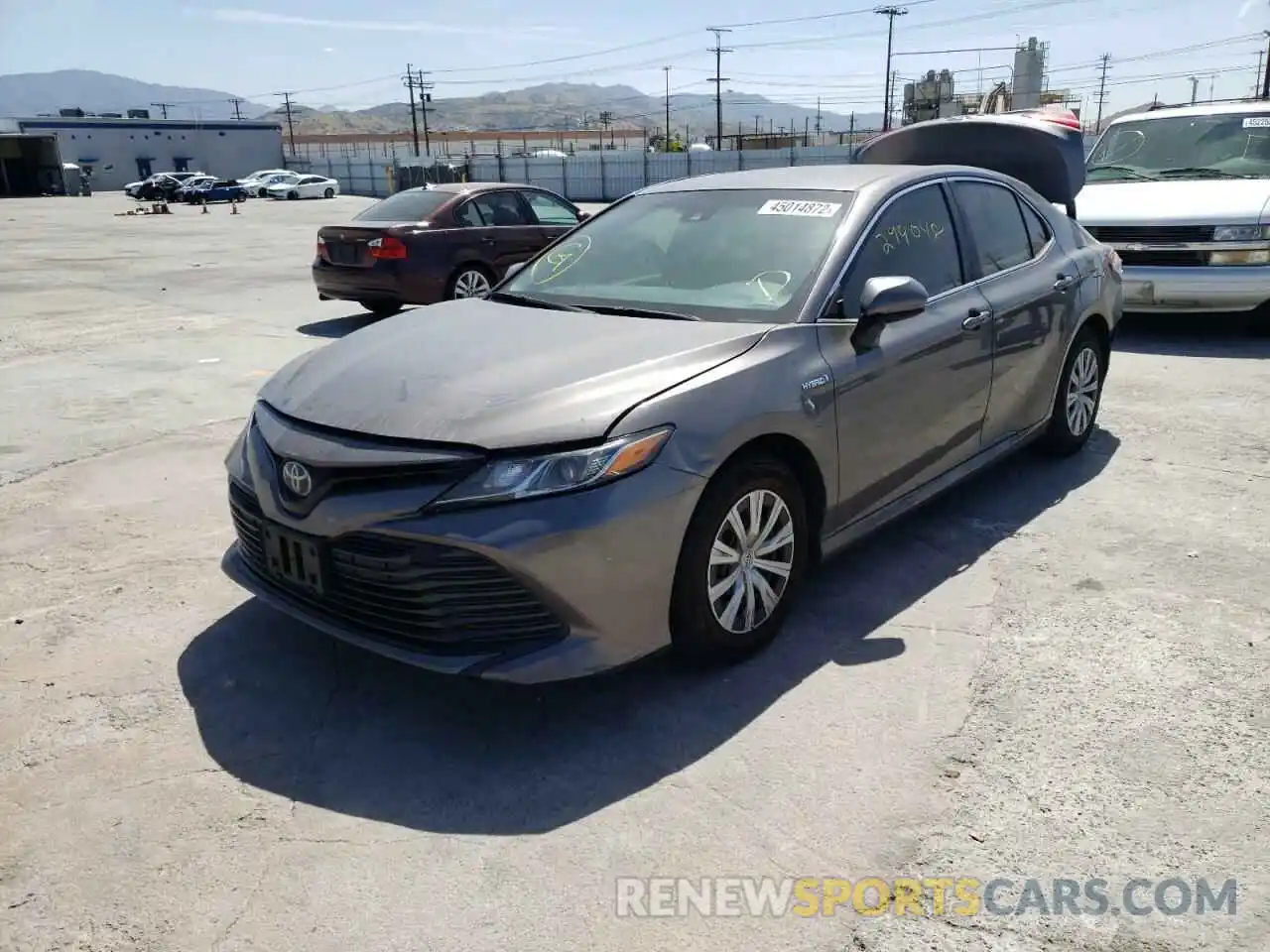 2 Photograph of a damaged car 4T1B31HK9KU510625 TOYOTA CAMRY 2019