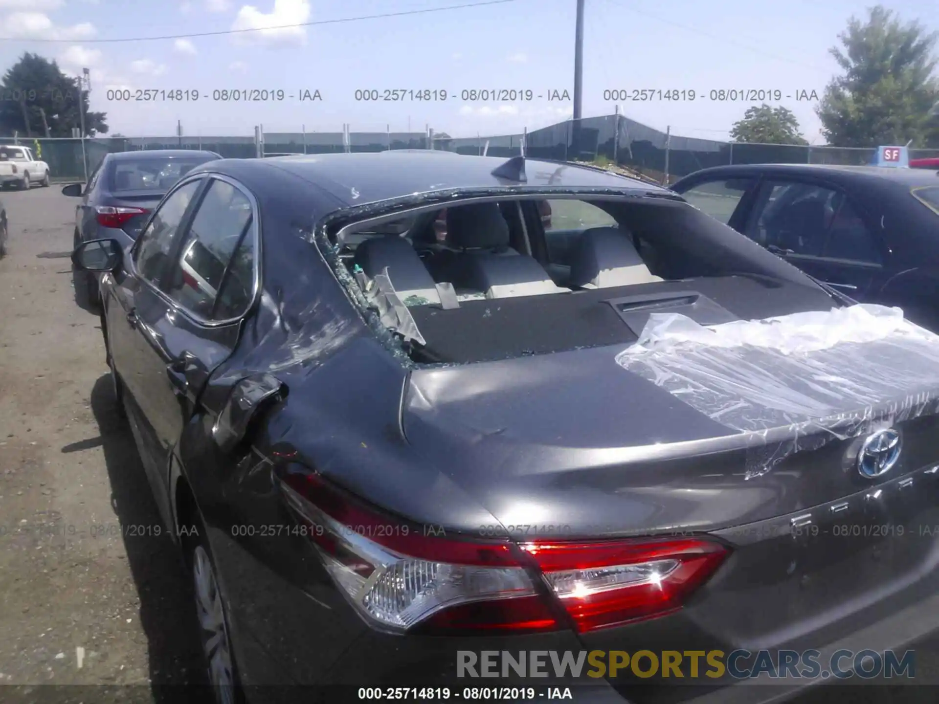 6 Photograph of a damaged car 4T1B31HK9KU513640 TOYOTA CAMRY 2019