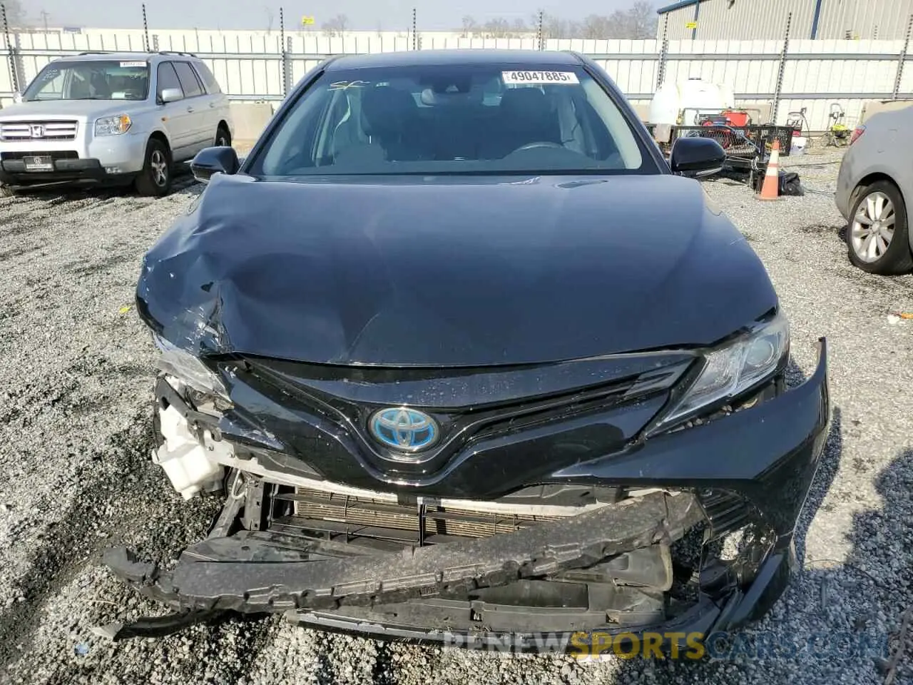 5 Photograph of a damaged car 4T1B31HK9KU516943 TOYOTA CAMRY 2019