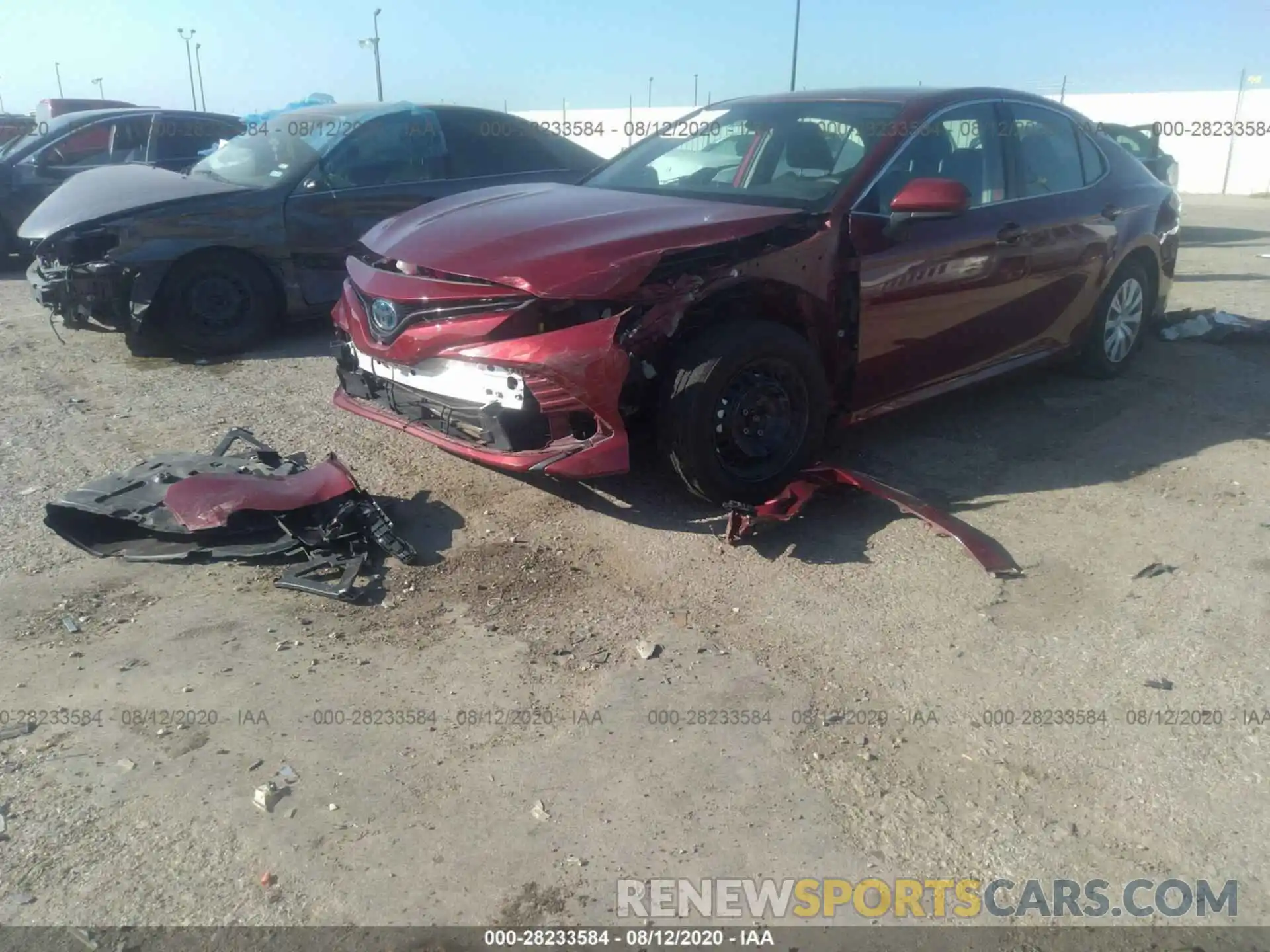 6 Photograph of a damaged car 4T1B31HK9KU517316 TOYOTA CAMRY 2019