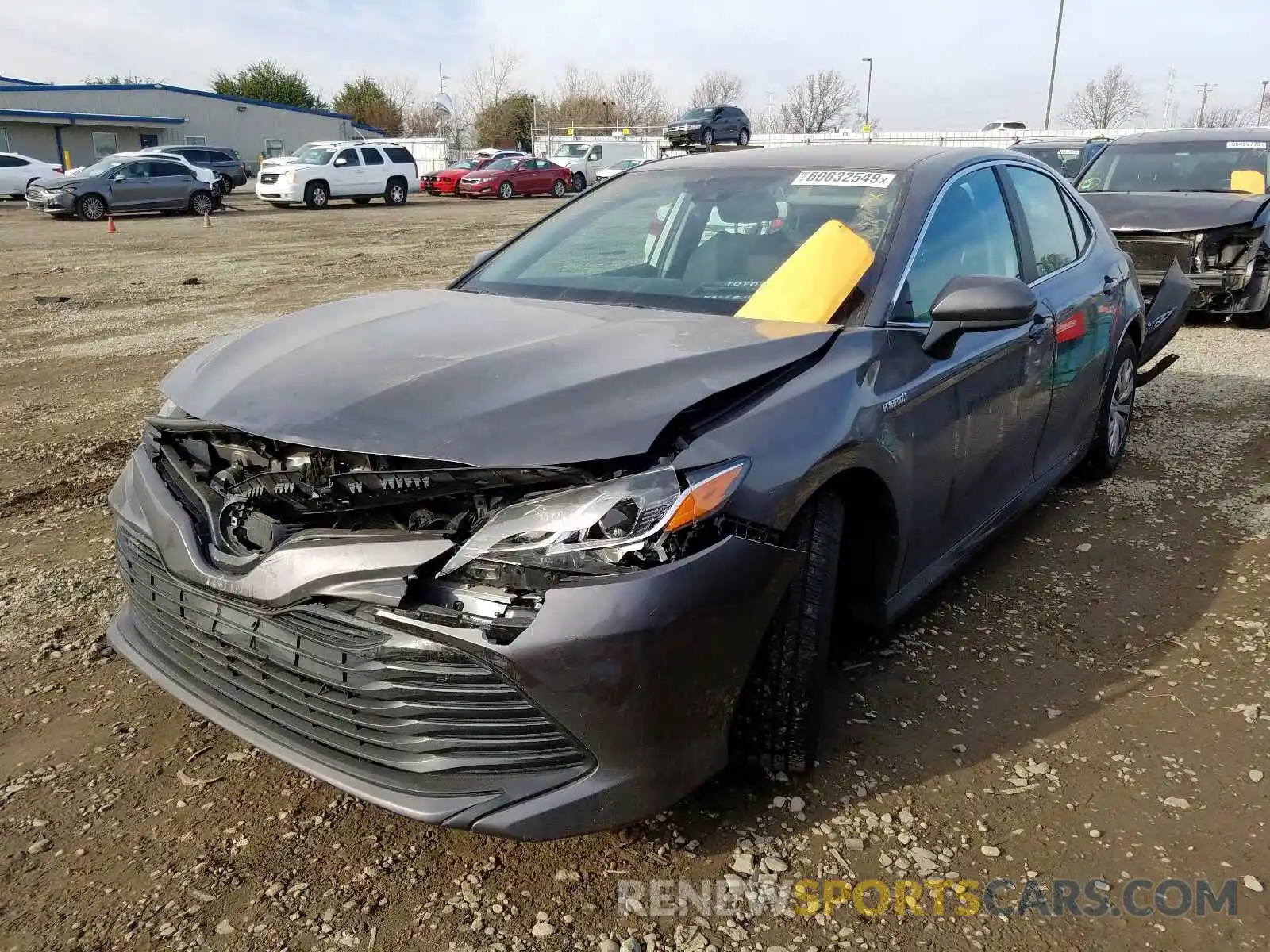 2 Photograph of a damaged car 4T1B31HKXKU005287 TOYOTA CAMRY 2019