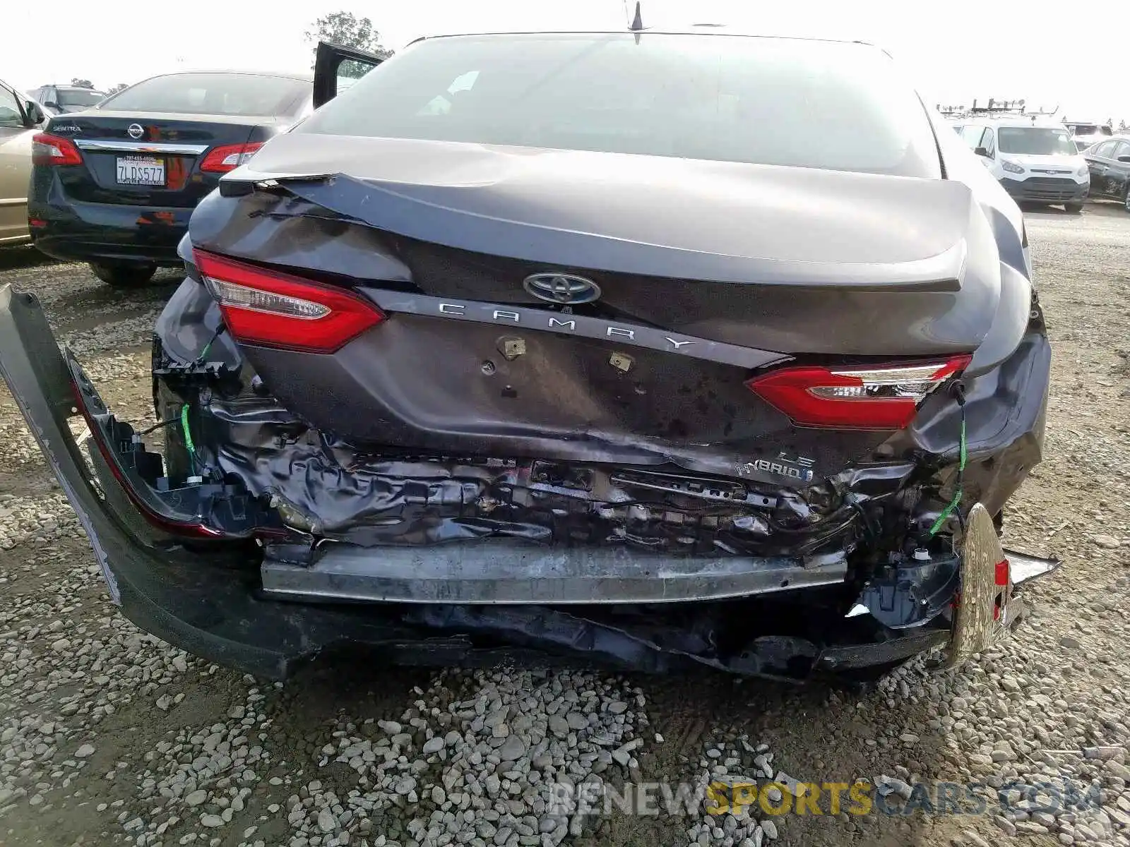 9 Photograph of a damaged car 4T1B31HKXKU005287 TOYOTA CAMRY 2019