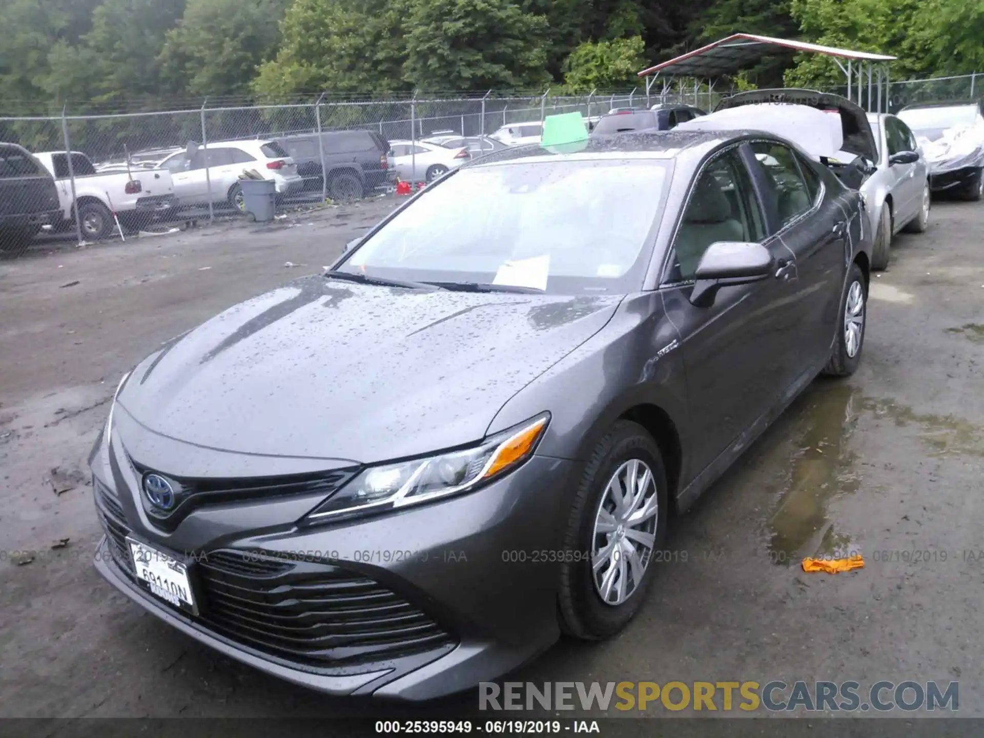 2 Photograph of a damaged car 4T1B31HKXKU008108 TOYOTA CAMRY 2019