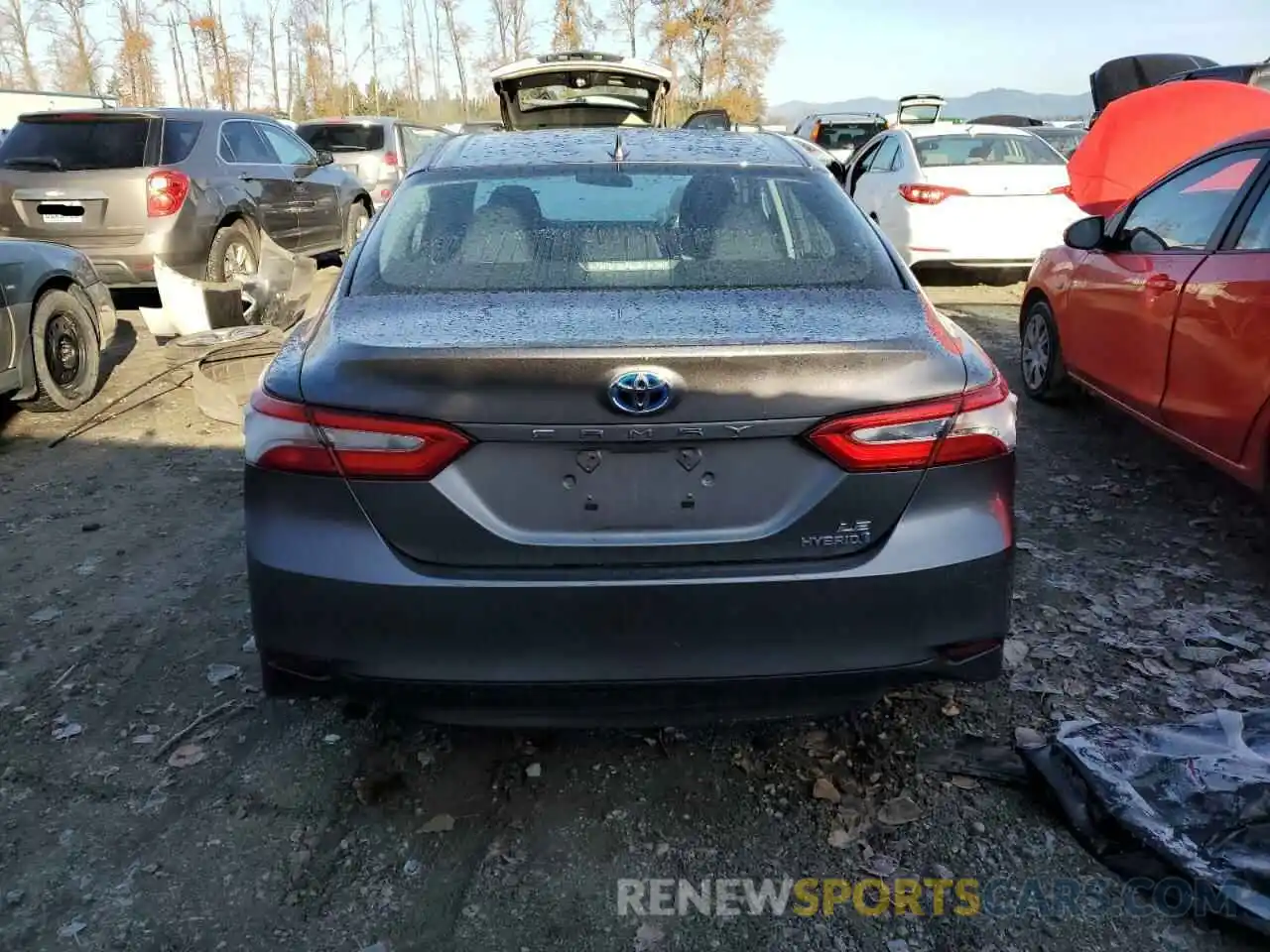 6 Photograph of a damaged car 4T1B31HKXKU509936 TOYOTA CAMRY 2019