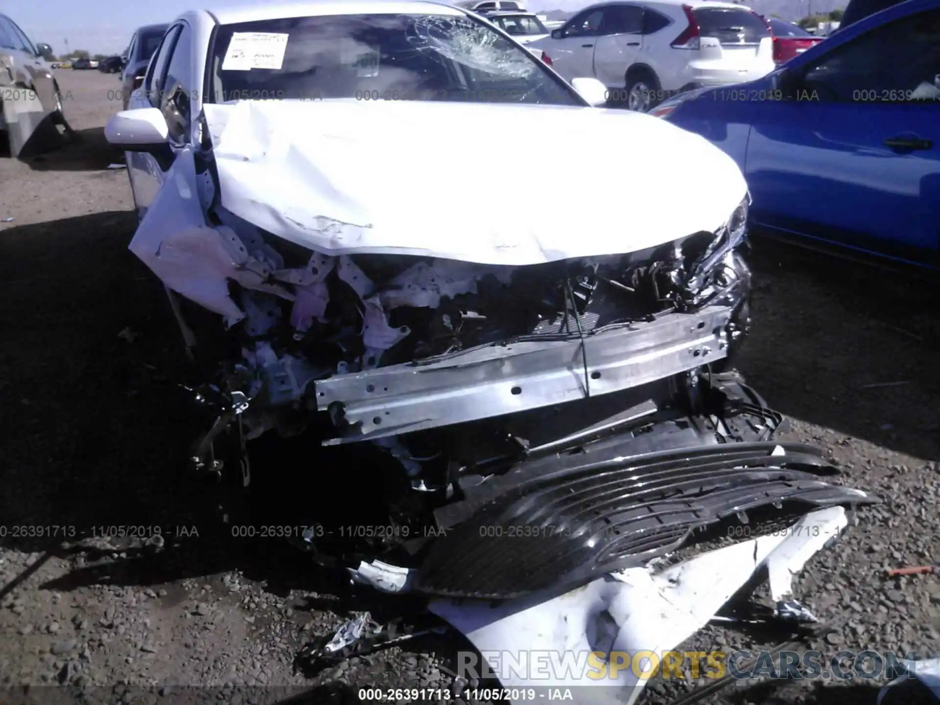 6 Photograph of a damaged car 4T1B31HKXKU516403 TOYOTA CAMRY 2019