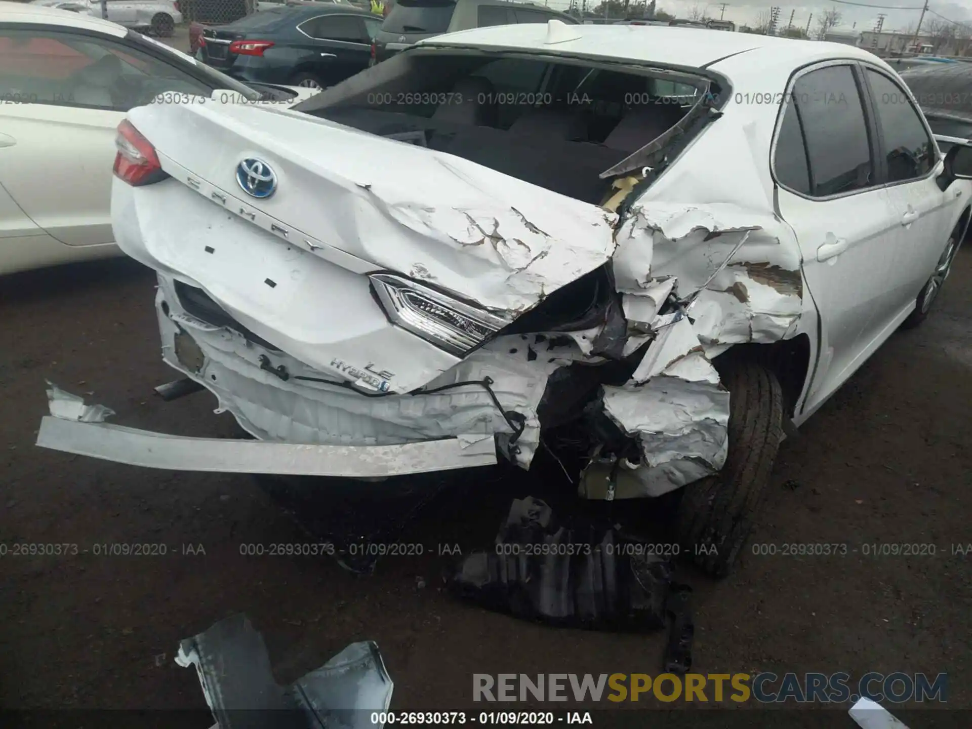 6 Photograph of a damaged car 4T1B31HKXKU517907 TOYOTA CAMRY 2019