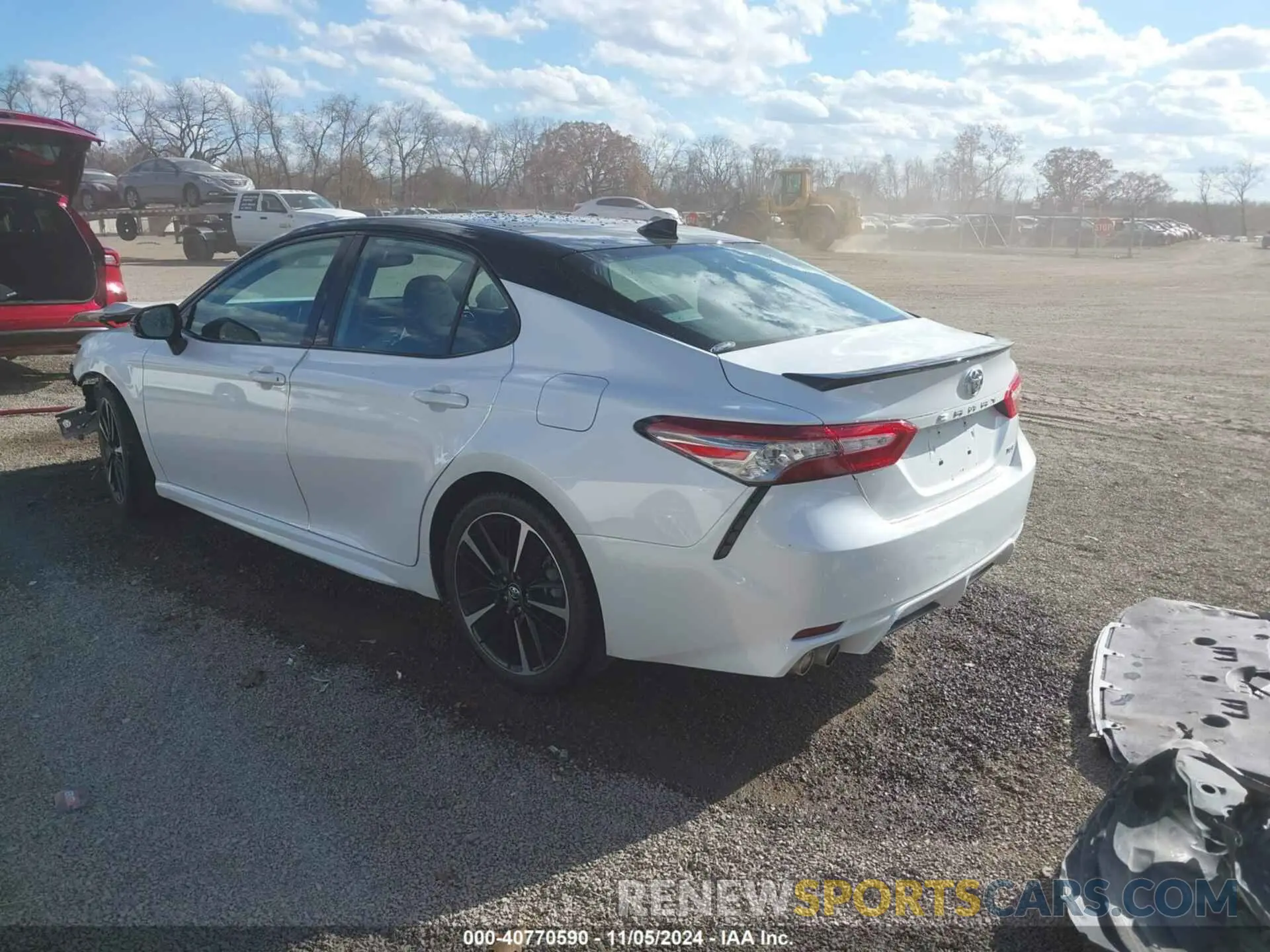 3 Photograph of a damaged car 4T1B61HK0KU241020 TOYOTA CAMRY 2019