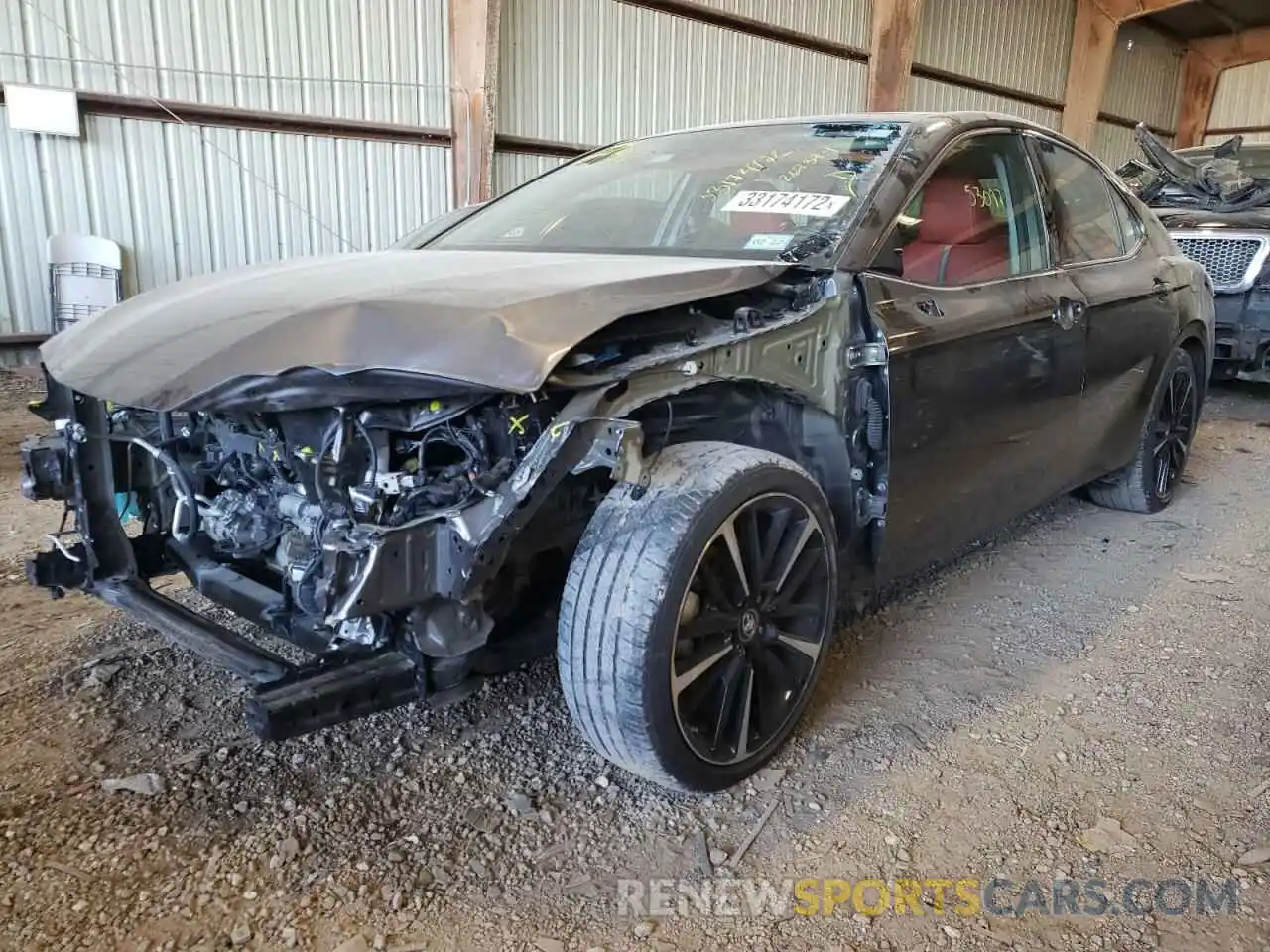 2 Photograph of a damaged car 4T1B61HK0KU267374 TOYOTA CAMRY 2019