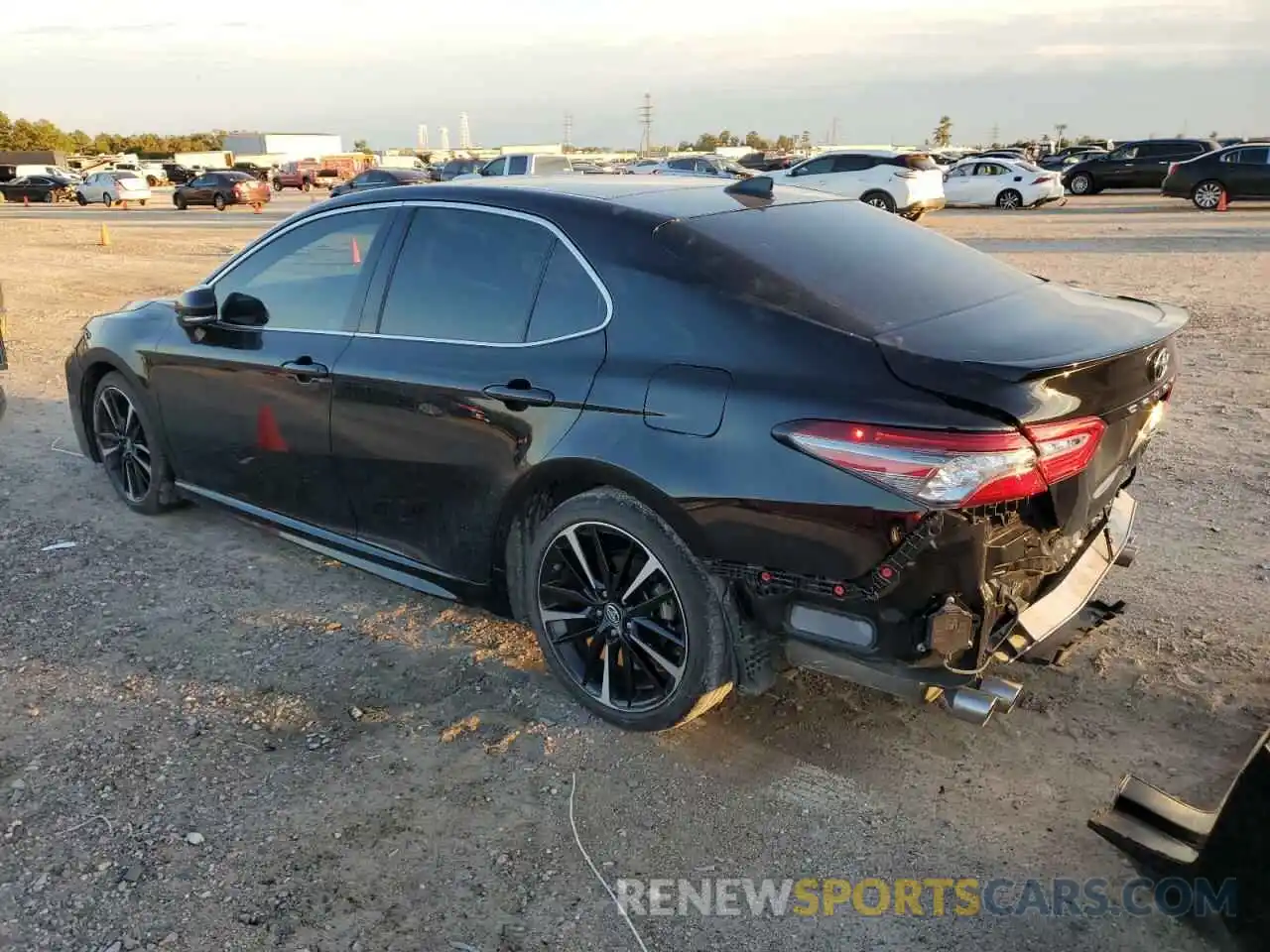 2 Photograph of a damaged car 4T1B61HK0KU721929 TOYOTA CAMRY 2019