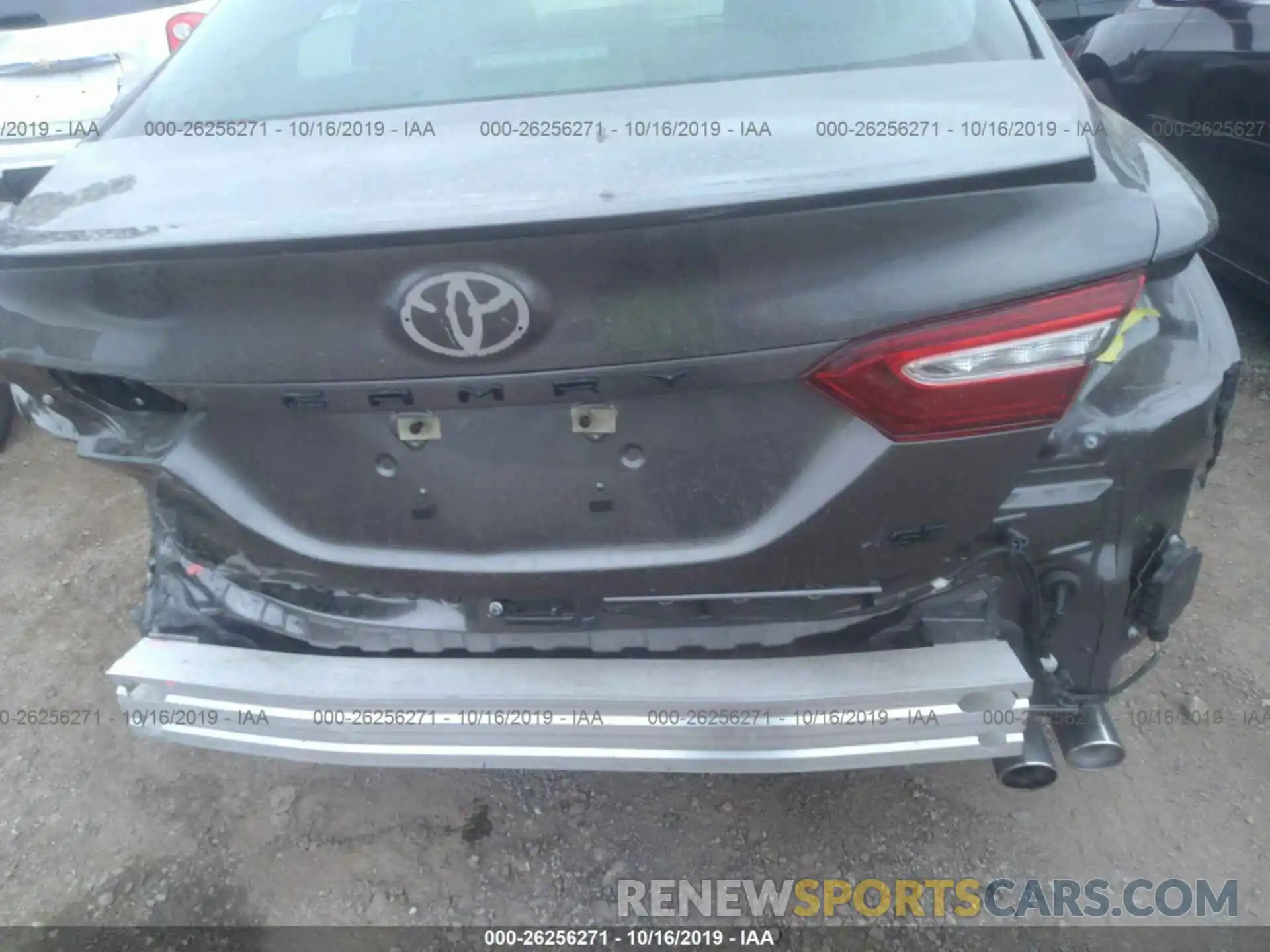 6 Photograph of a damaged car 4T1B61HK0KU777854 TOYOTA CAMRY 2019