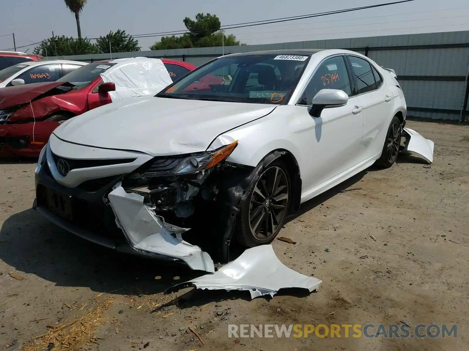 2 Photograph of a damaged car 4T1B61HK0KU786649 TOYOTA CAMRY 2019