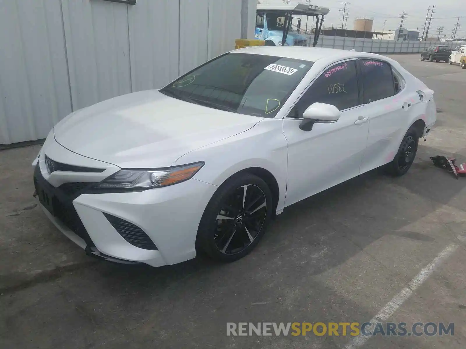 2 Photograph of a damaged car 4T1B61HK0KU789387 TOYOTA CAMRY 2019