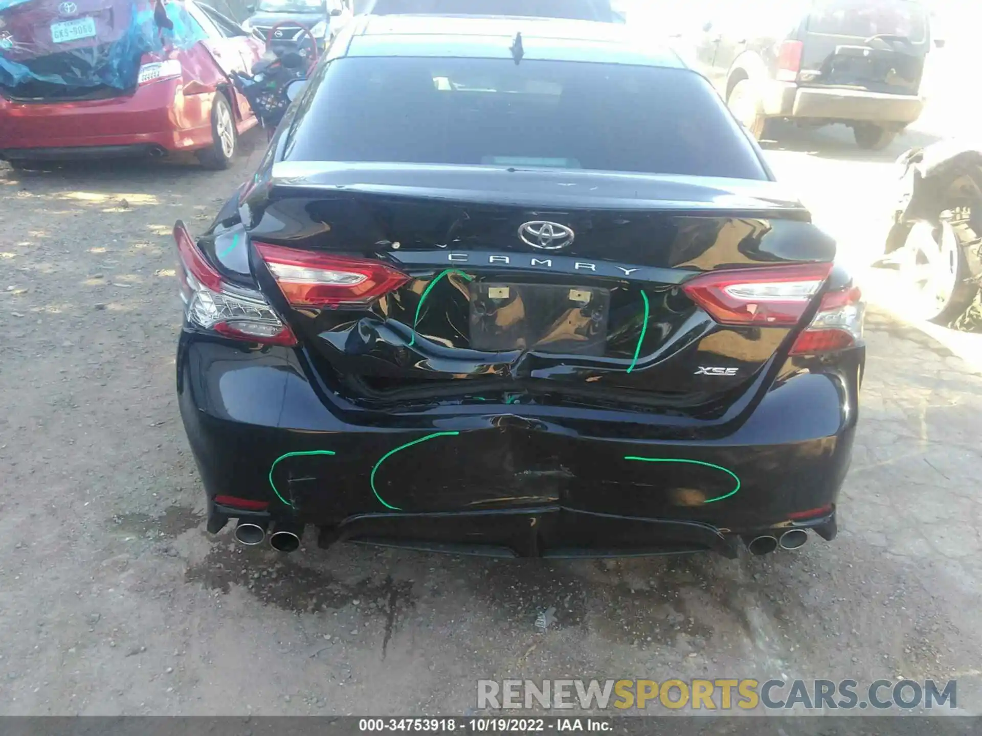 6 Photograph of a damaged car 4T1B61HK0KU790751 TOYOTA CAMRY 2019