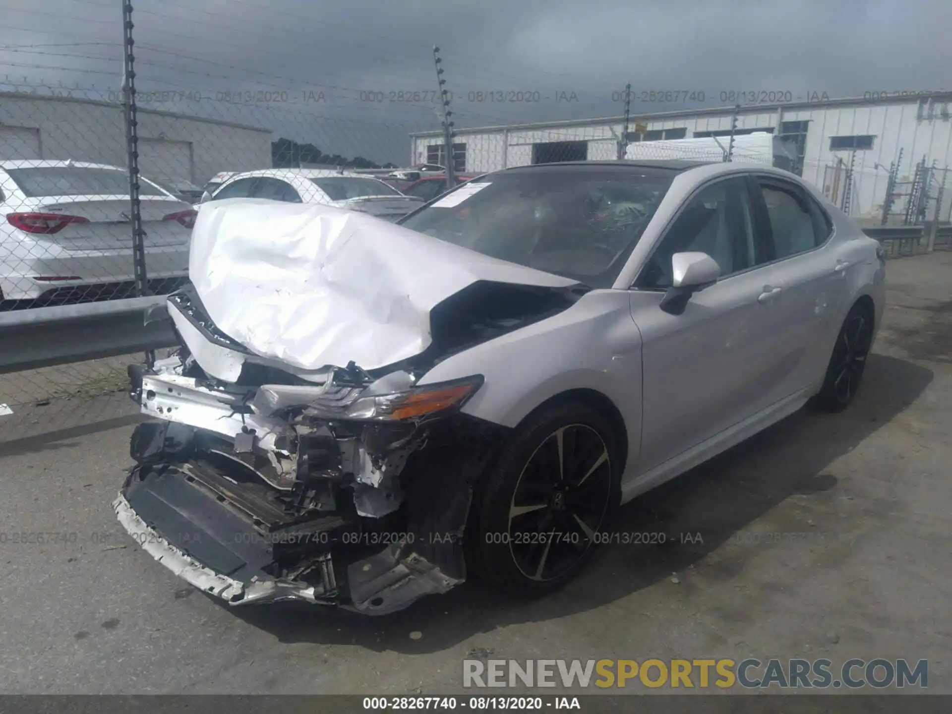 2 Photograph of a damaged car 4T1B61HK0KU799708 TOYOTA CAMRY 2019