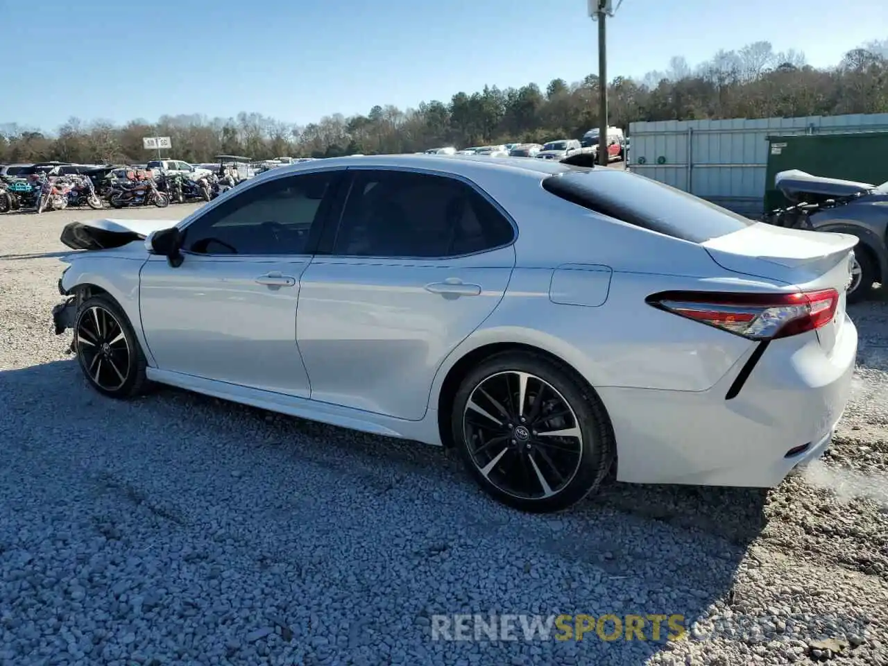 2 Photograph of a damaged car 4T1B61HK0KU842718 TOYOTA CAMRY 2019