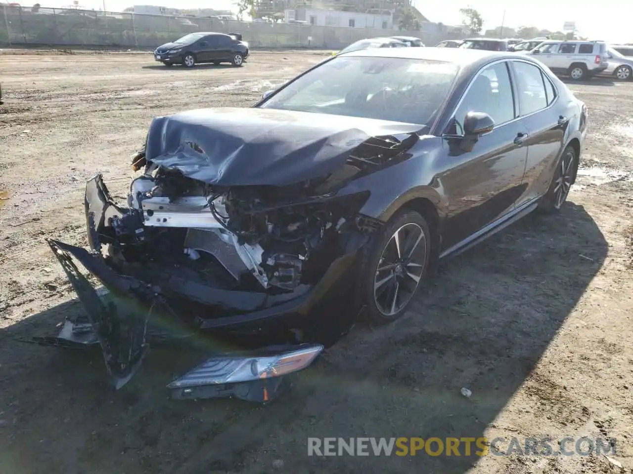 2 Photograph of a damaged car 4T1B61HK0KU845716 TOYOTA CAMRY 2019