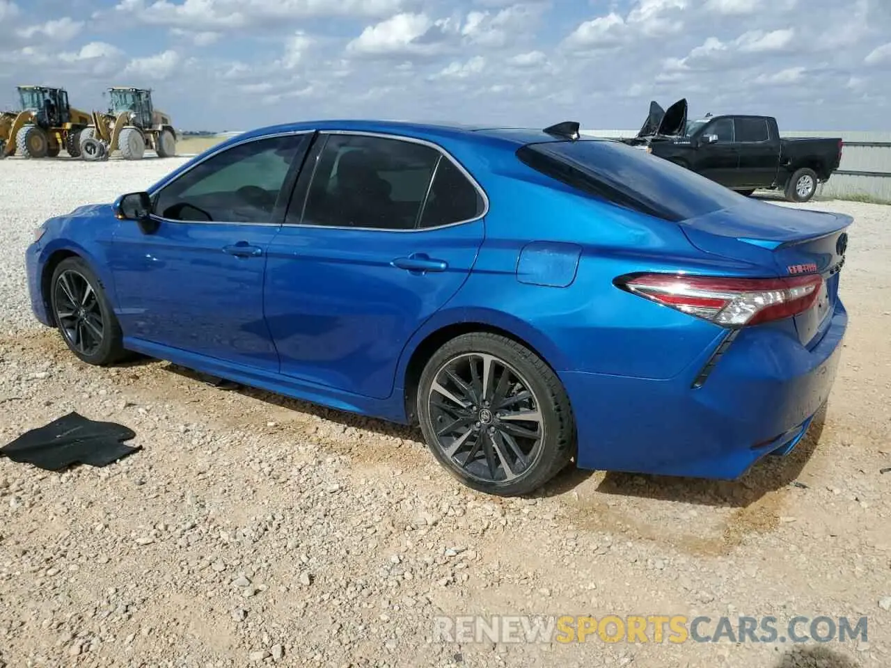 2 Photograph of a damaged car 4T1B61HK1KU168787 TOYOTA CAMRY 2019