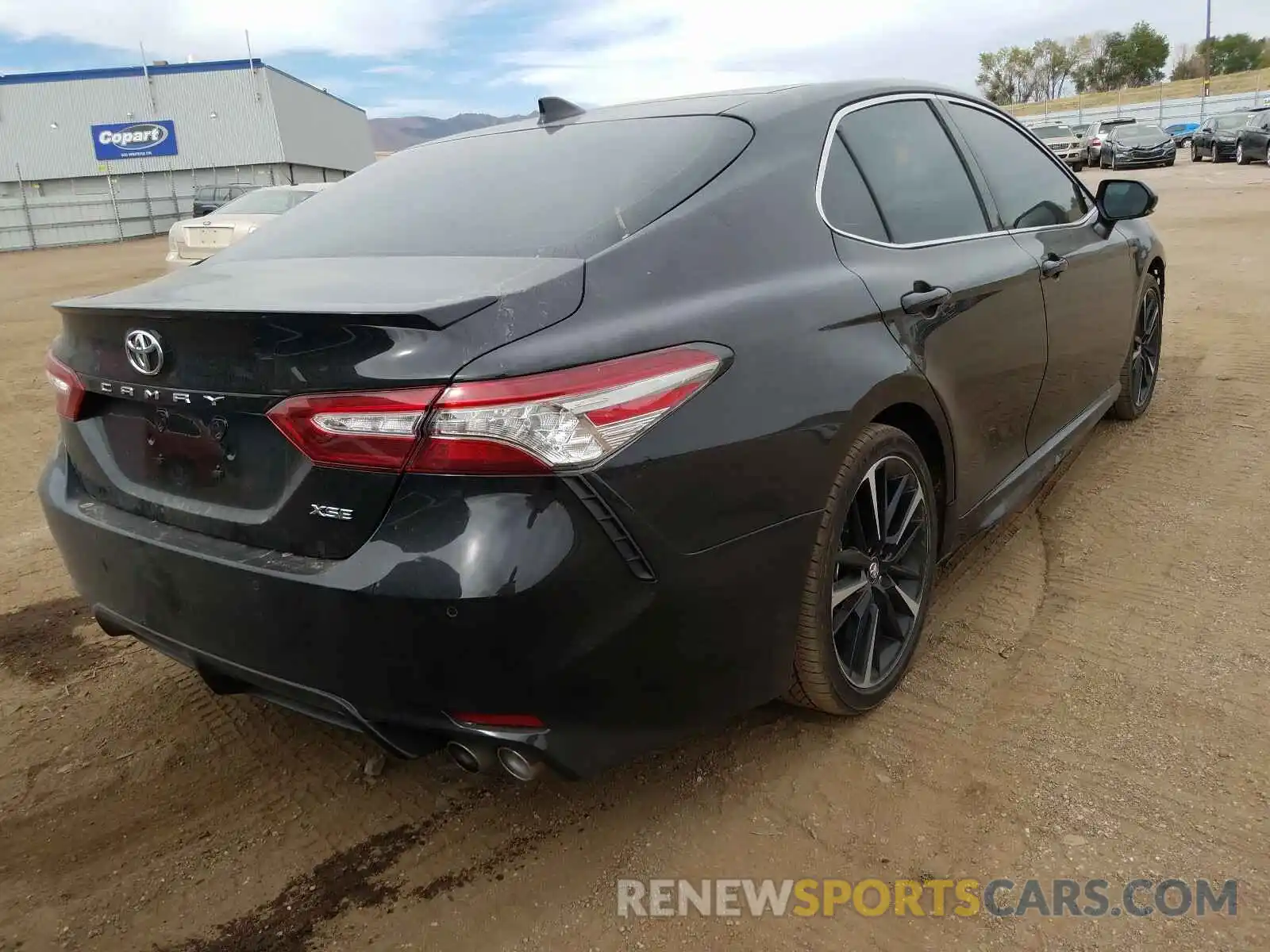 4 Photograph of a damaged car 4T1B61HK1KU254455 TOYOTA CAMRY 2019