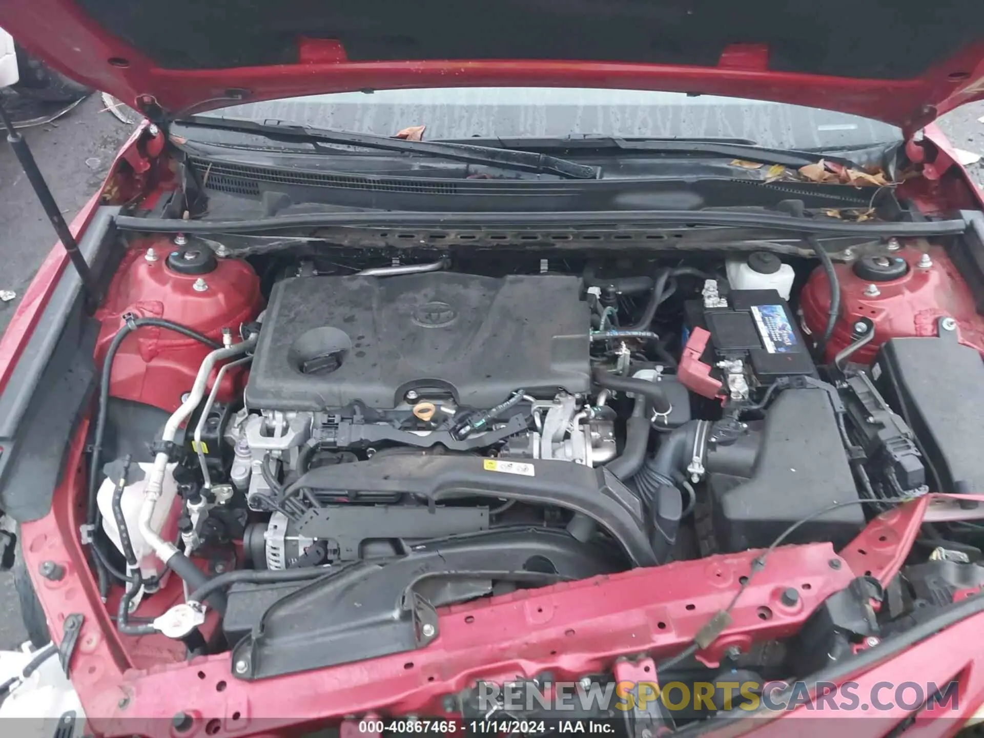 10 Photograph of a damaged car 4T1B61HK1KU286905 TOYOTA CAMRY 2019