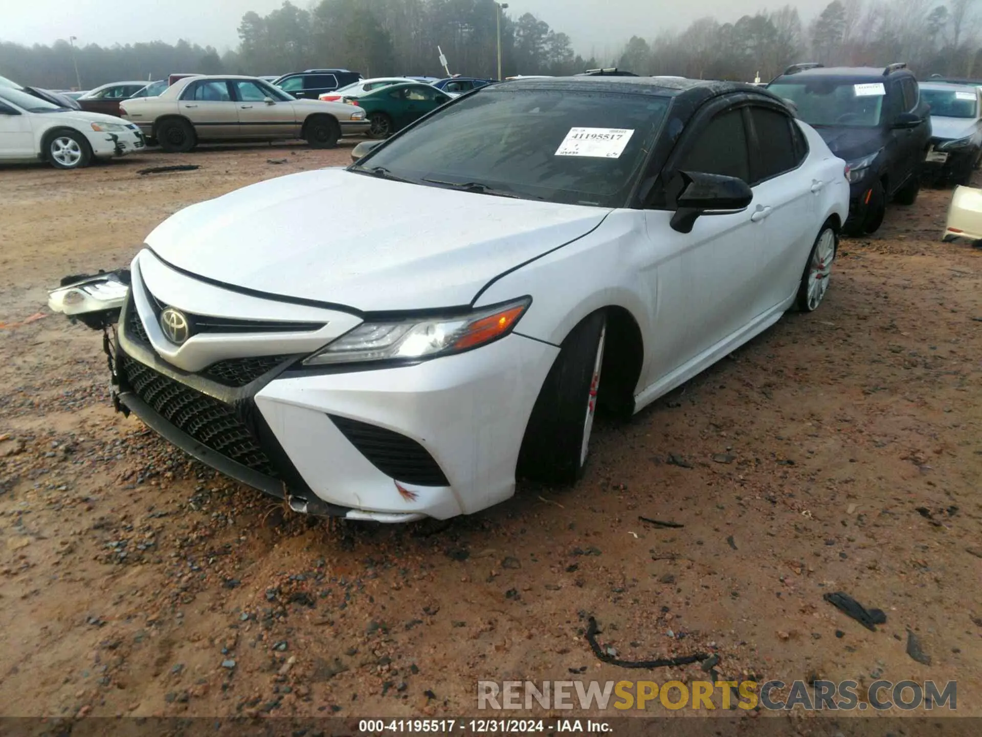 2 Photograph of a damaged car 4T1B61HK1KU294163 TOYOTA CAMRY 2019