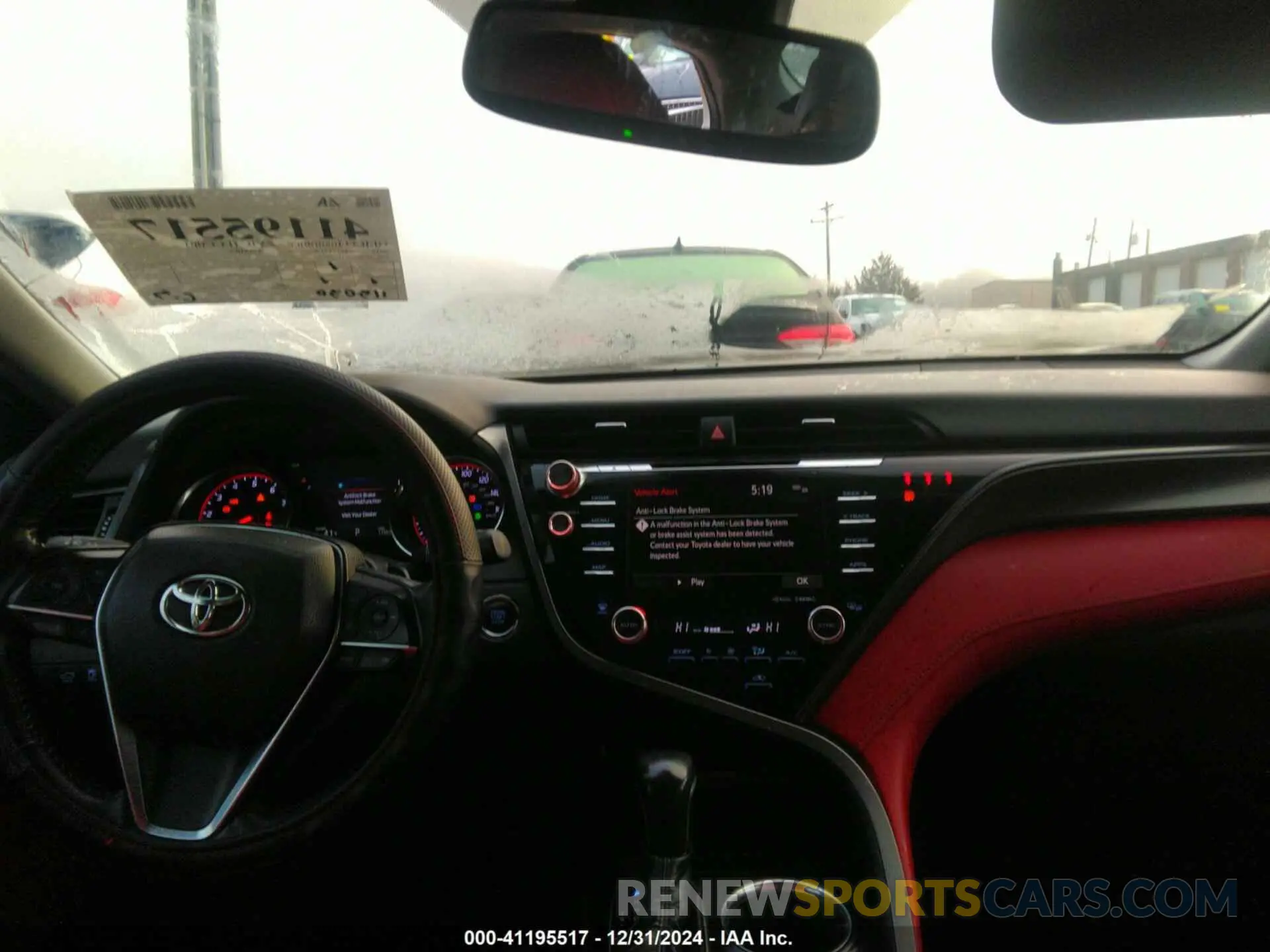20 Photograph of a damaged car 4T1B61HK1KU294163 TOYOTA CAMRY 2019