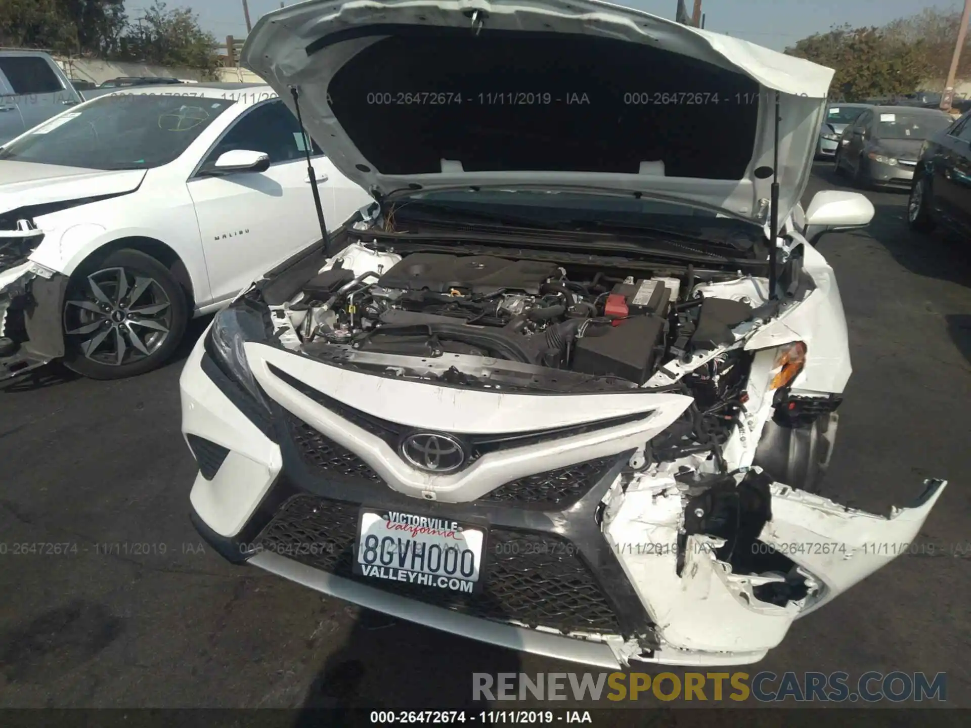 6 Photograph of a damaged car 4T1B61HK1KU711149 TOYOTA CAMRY 2019