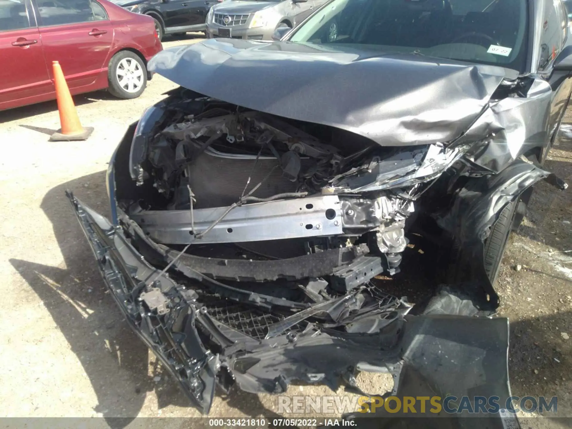 6 Photograph of a damaged car 4T1B61HK1KU745947 TOYOTA CAMRY 2019