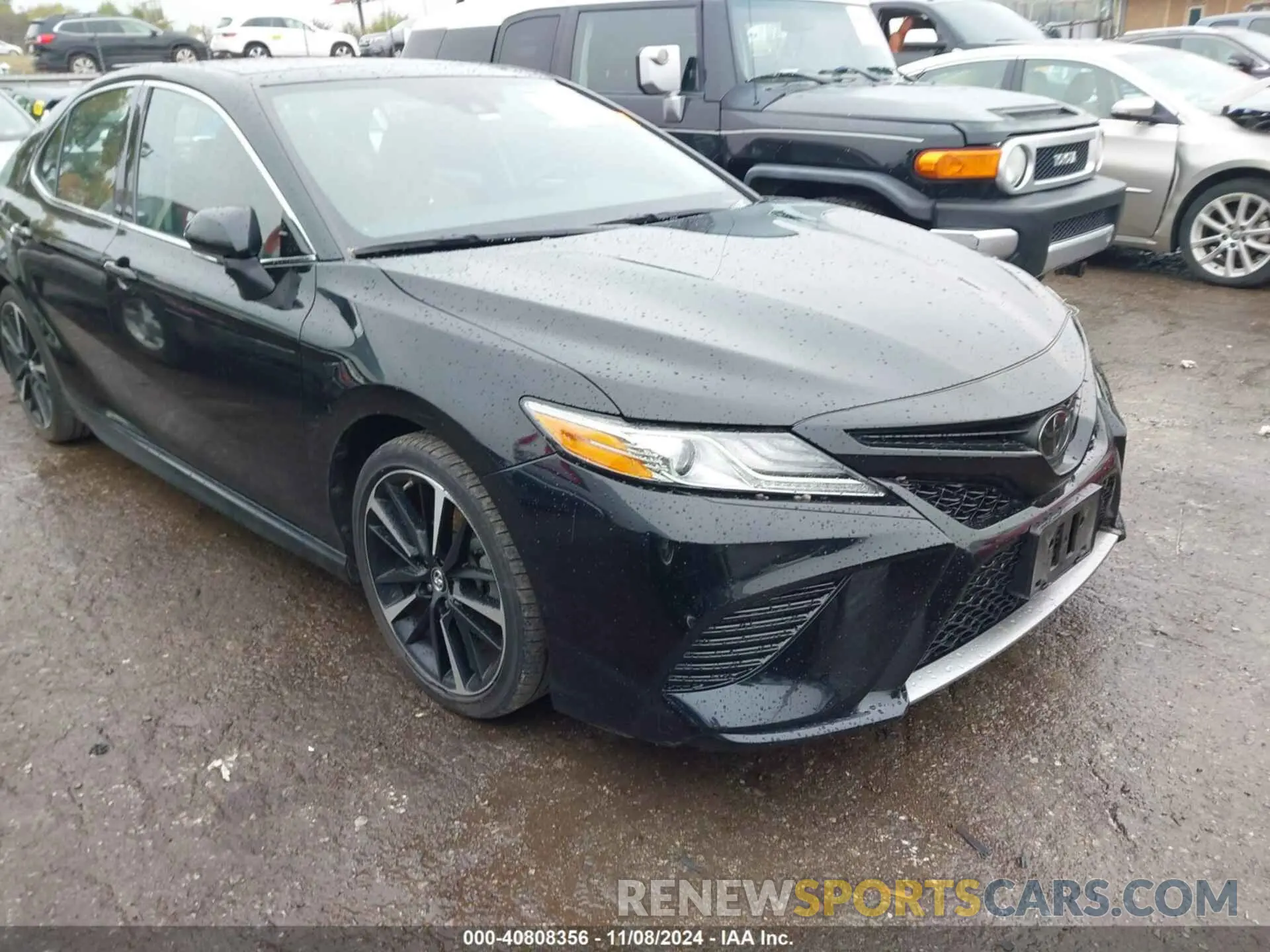 1 Photograph of a damaged car 4T1B61HK1KU758164 TOYOTA CAMRY 2019