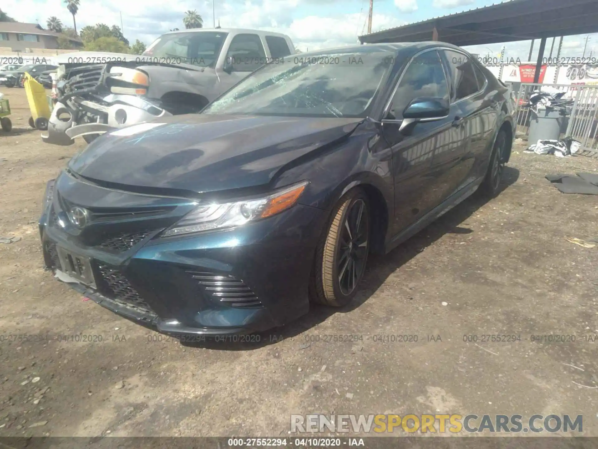 2 Photograph of a damaged car 4T1B61HK1KU776230 TOYOTA CAMRY 2019