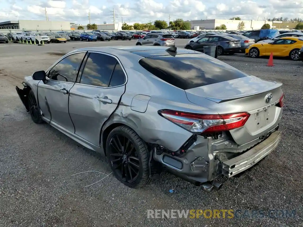 2 Photograph of a damaged car 4T1B61HK1KU793450 TOYOTA CAMRY 2019