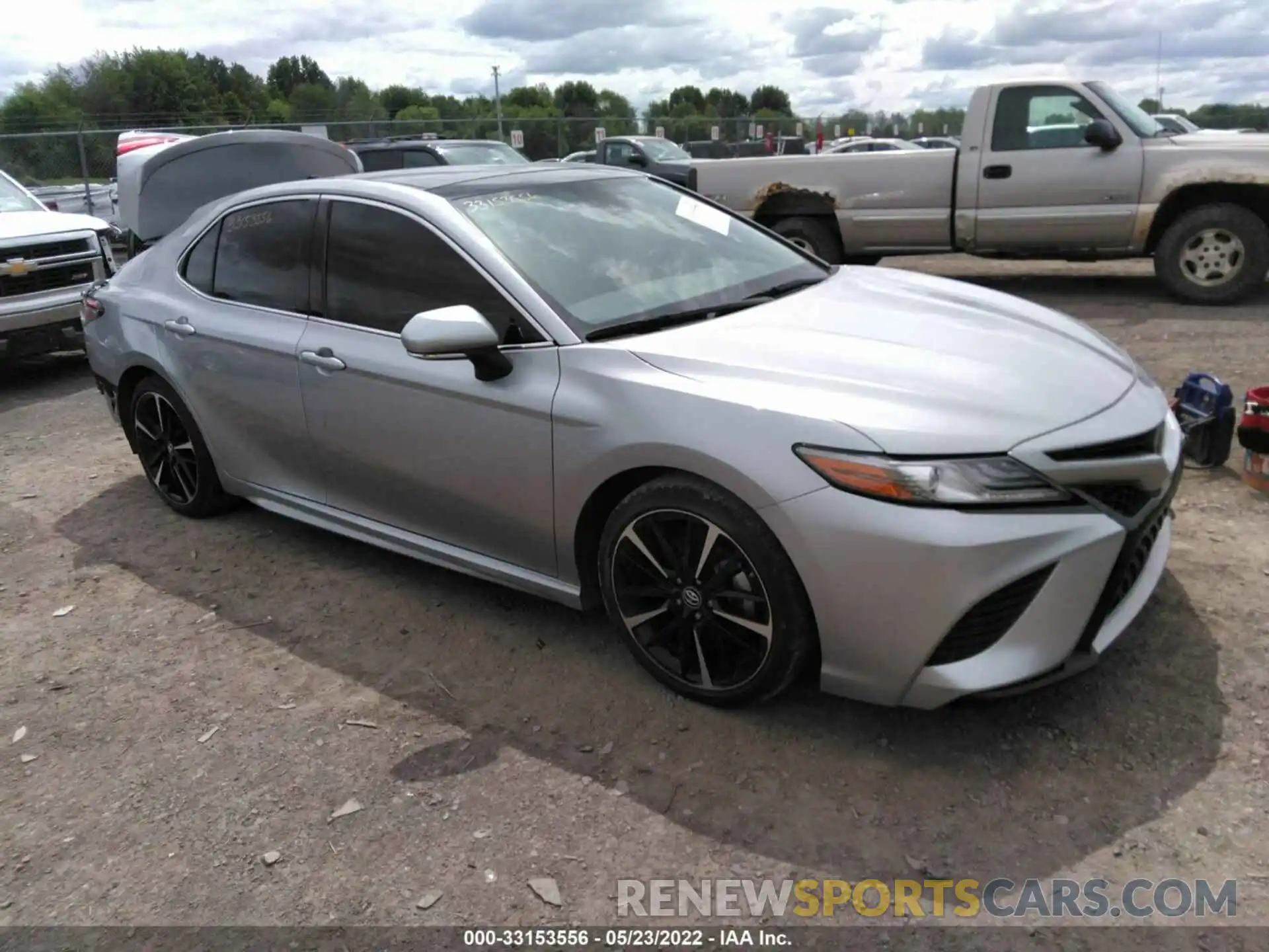 1 Photograph of a damaged car 4T1B61HK1KU807895 TOYOTA CAMRY 2019