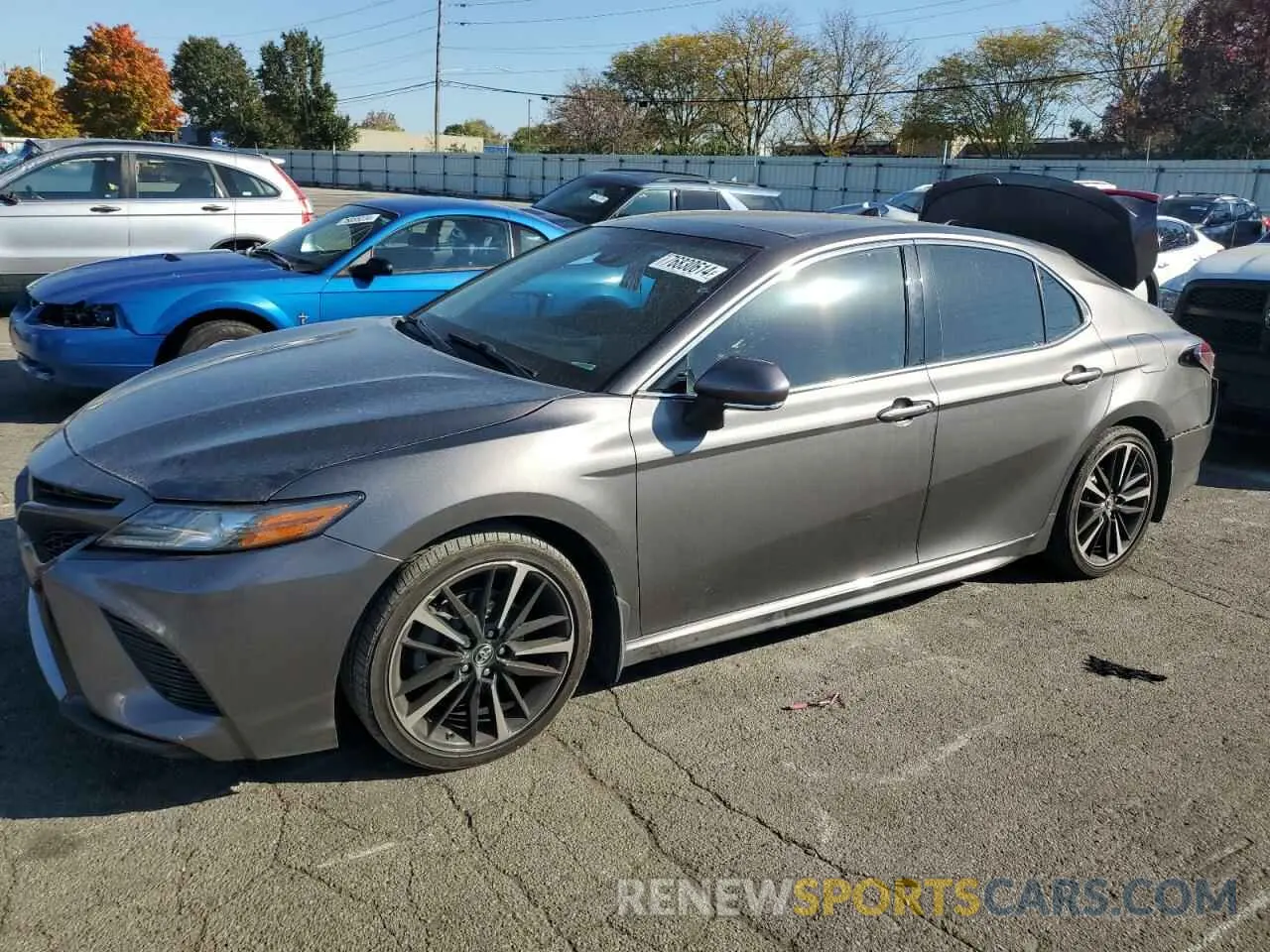 1 Photograph of a damaged car 4T1B61HK1KU854151 TOYOTA CAMRY 2019