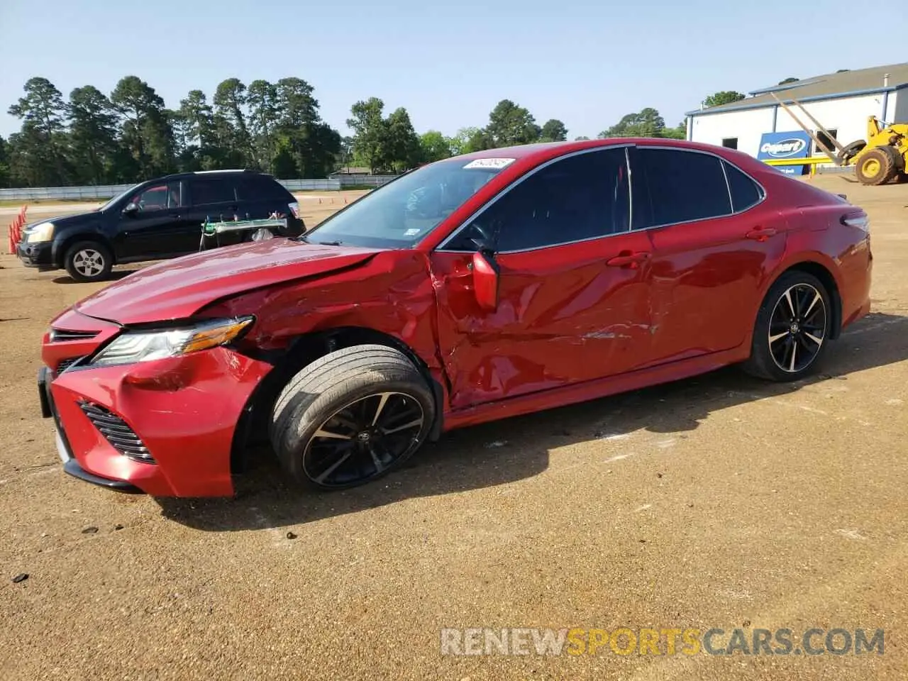 1 Photograph of a damaged car 4T1B61HK2KU169527 TOYOTA CAMRY 2019
