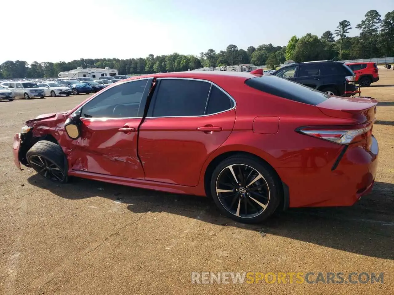 2 Photograph of a damaged car 4T1B61HK2KU169527 TOYOTA CAMRY 2019