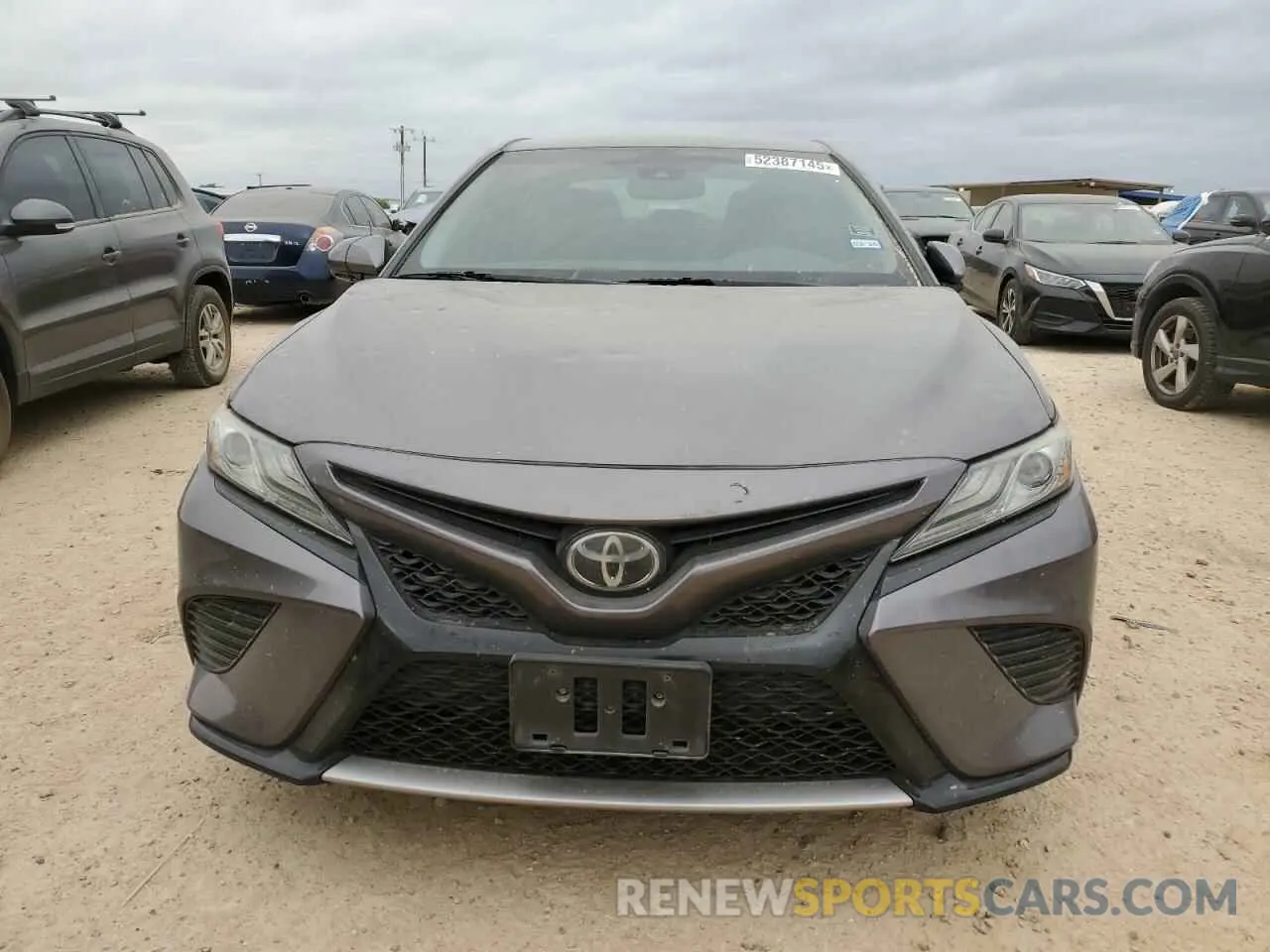 5 Photograph of a damaged car 4T1B61HK2KU198879 TOYOTA CAMRY 2019