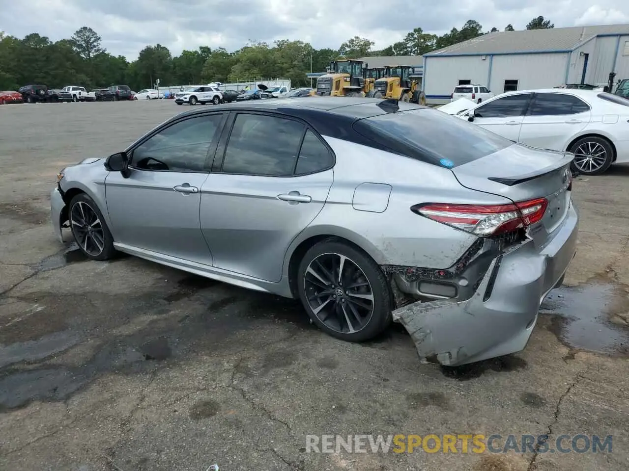 2 Photograph of a damaged car 4T1B61HK2KU211579 TOYOTA CAMRY 2019